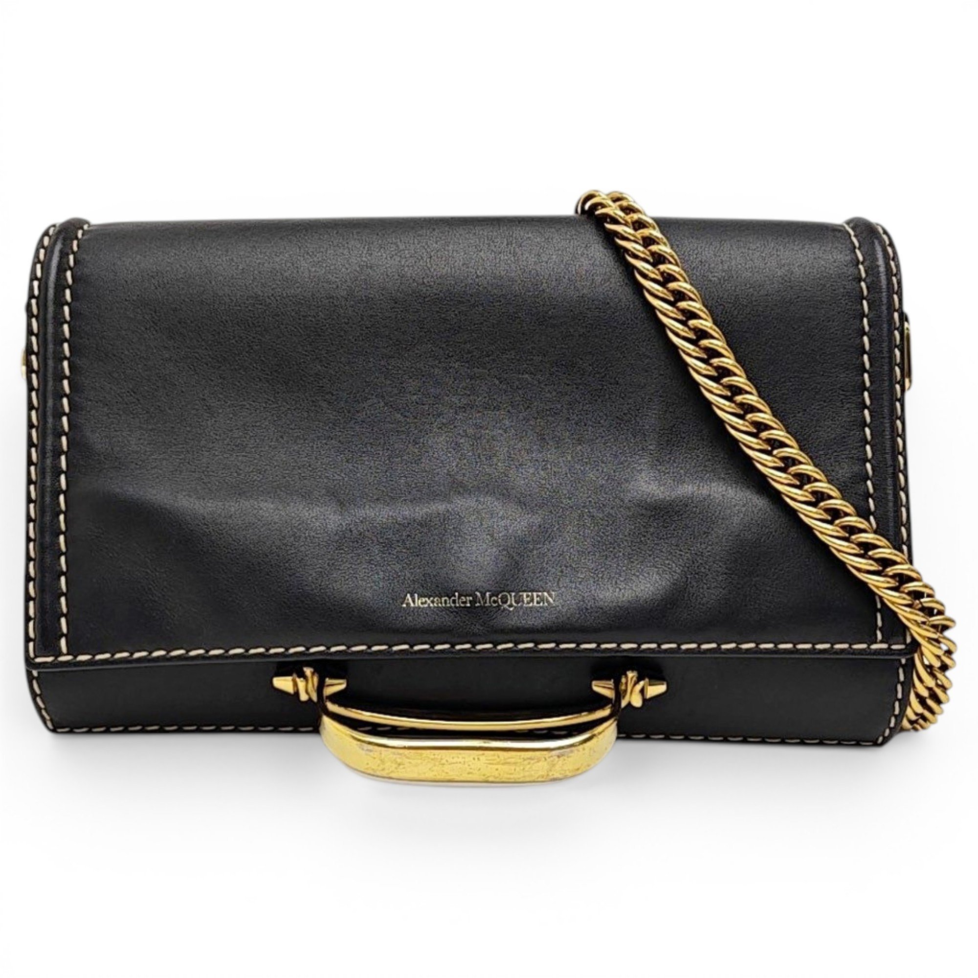 Leather handbag