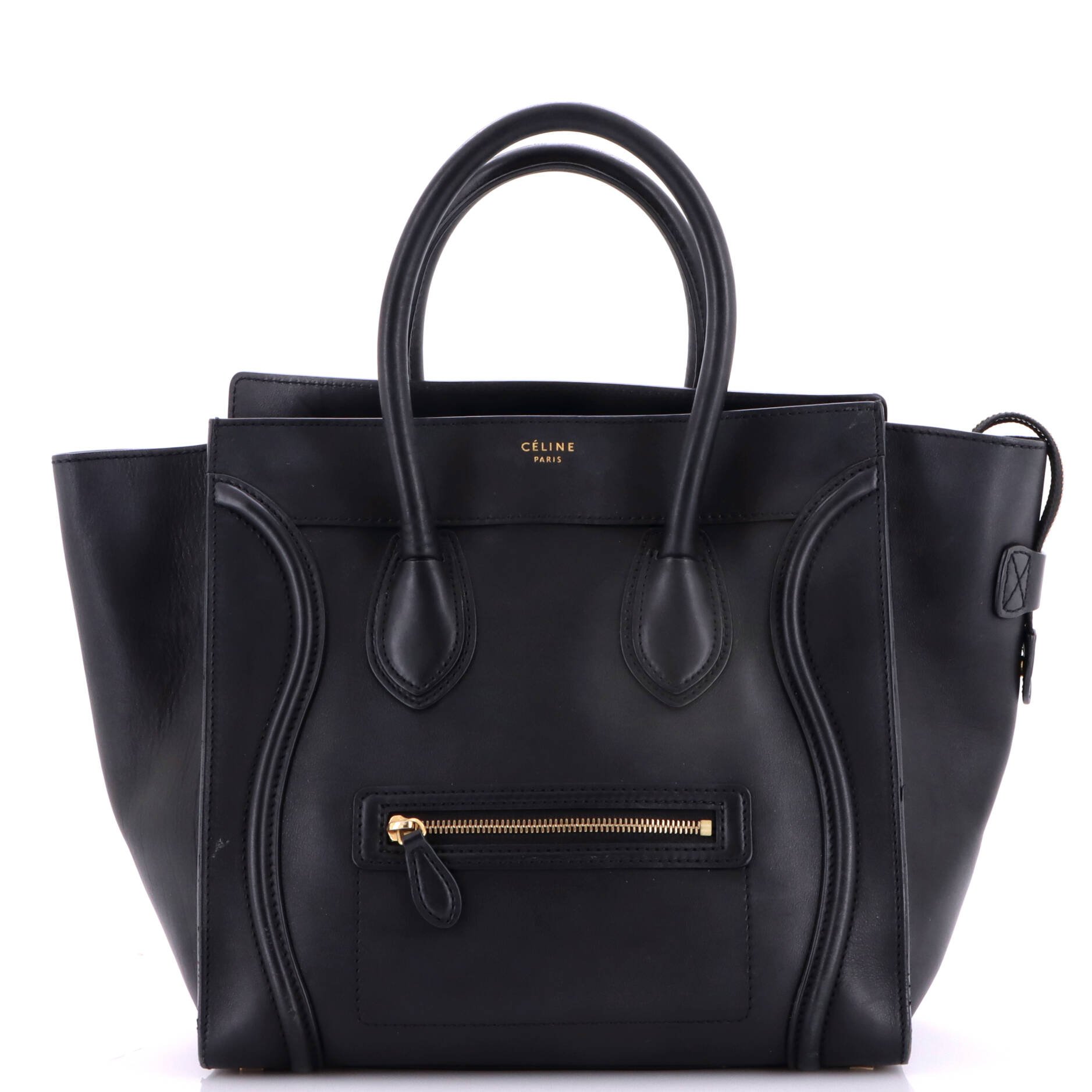 Luggage Bag Smooth Leather Mini