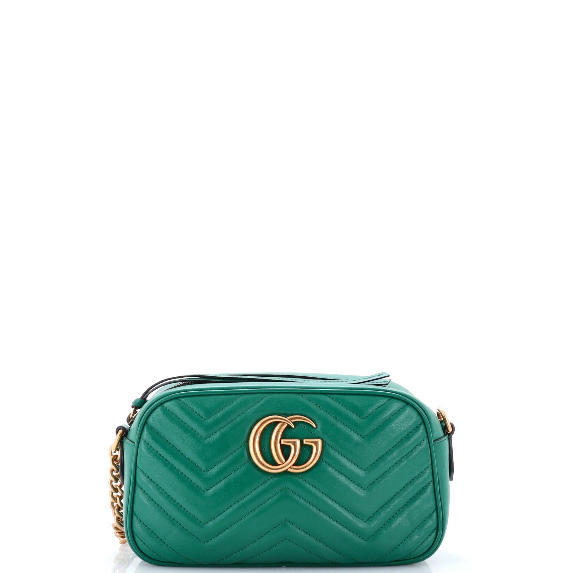 GG Marmont Shoulder Bag Matelasse Leather Small
