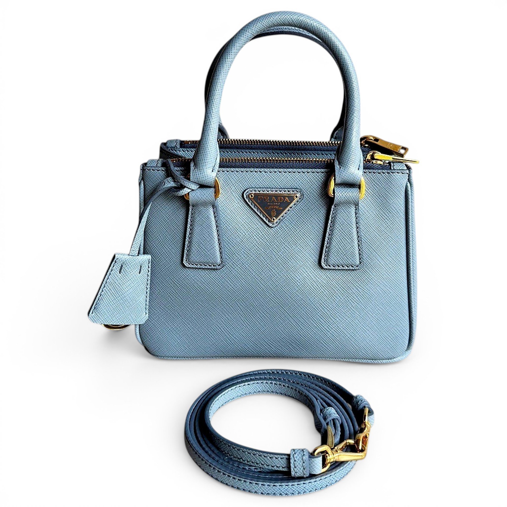 Galleria leather handbag