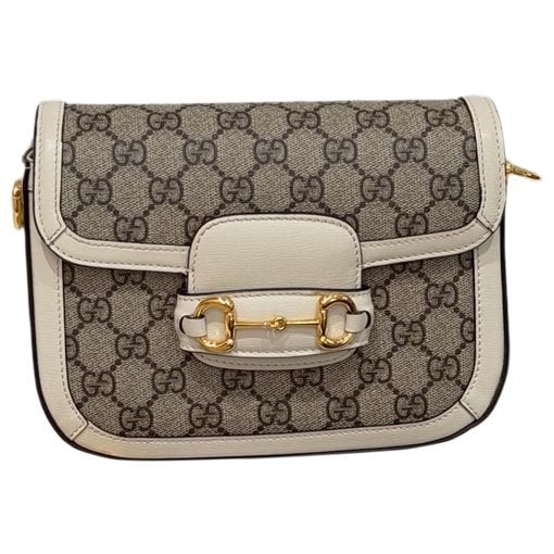 Horsebit 1955 Flap leather handbag