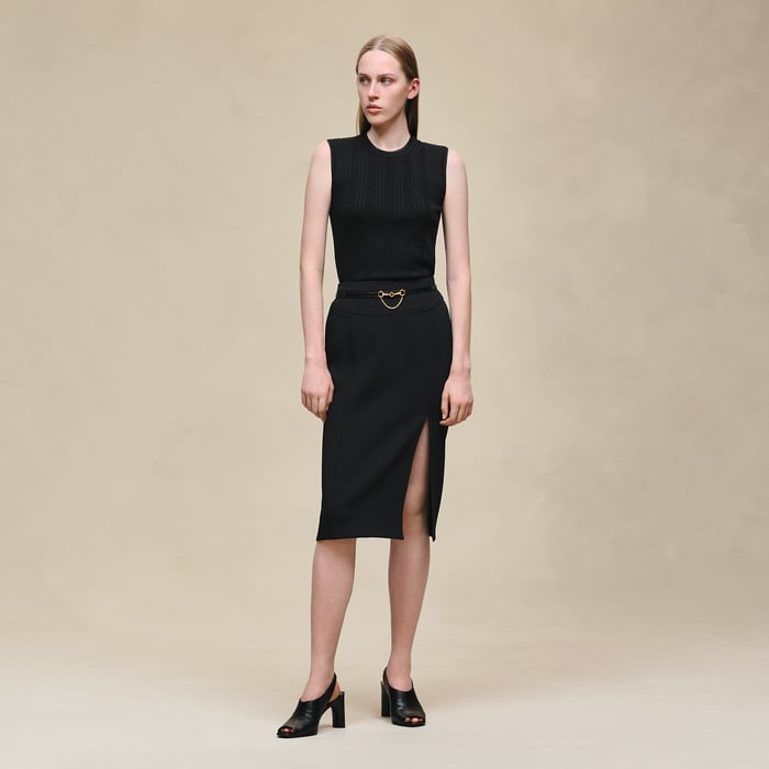 Noir Pencil Skirt