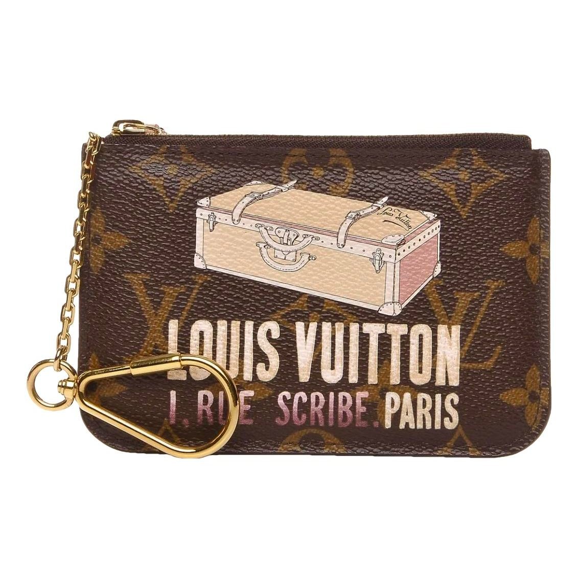 Neverfull leather clutch bag