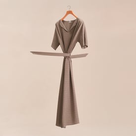 Caftan ceinturé motif « Mosaïque »
