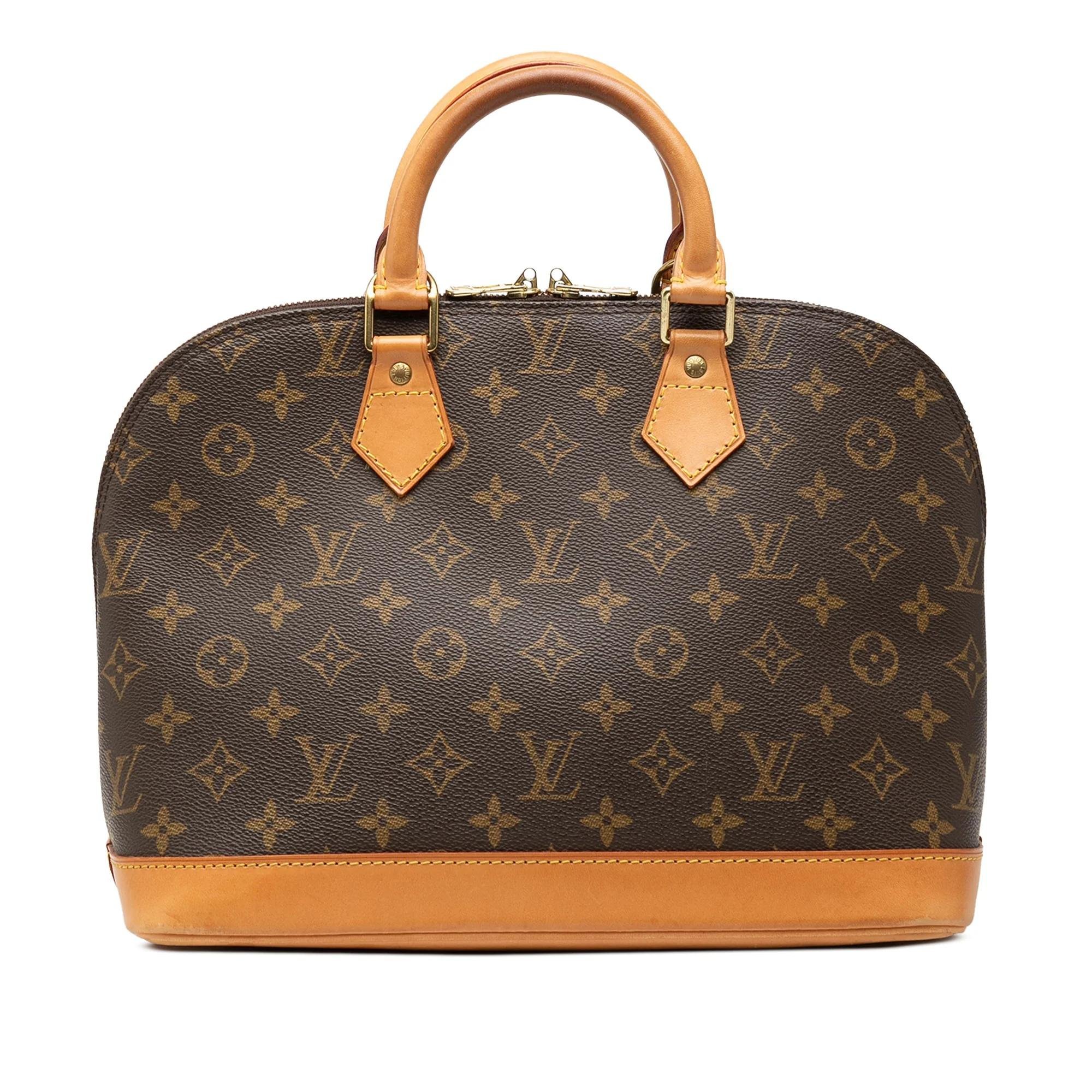 Alma leather handbag