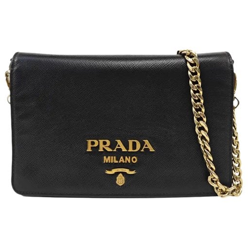 Leather crossbody bag