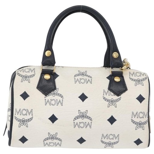 Boston leather travel bag