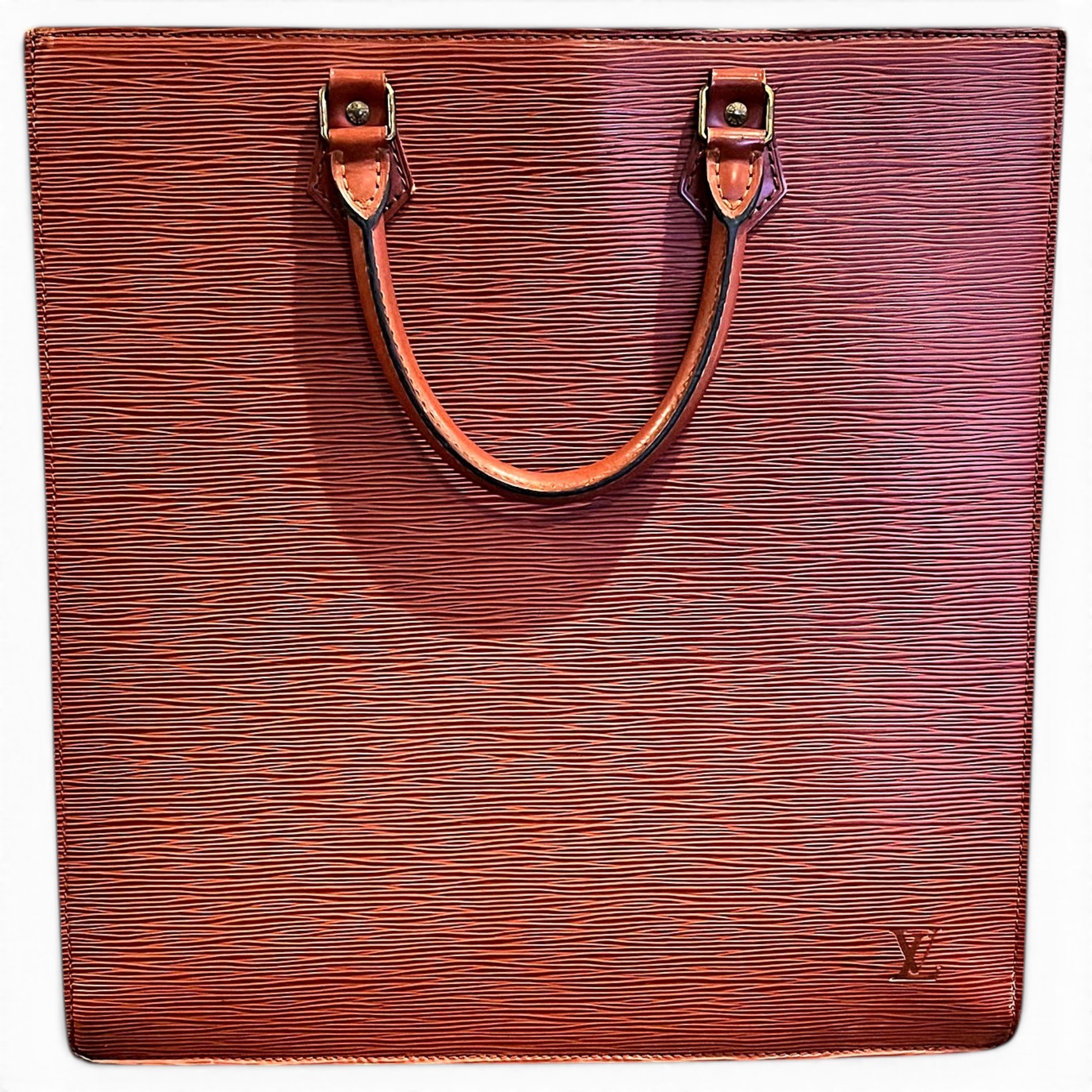 Leather tote