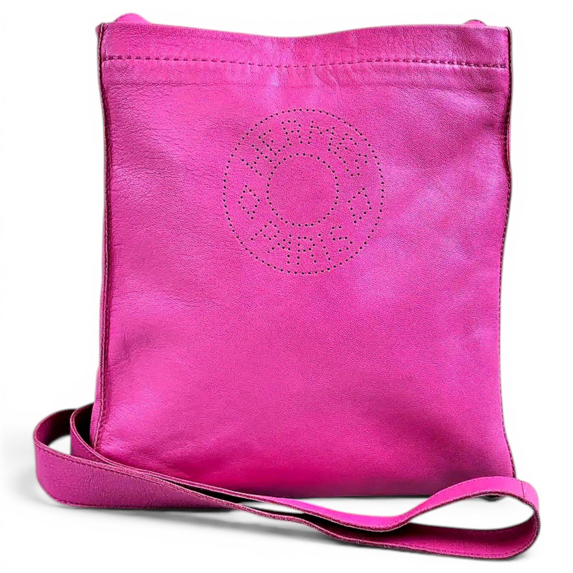 Leather crossbody bag