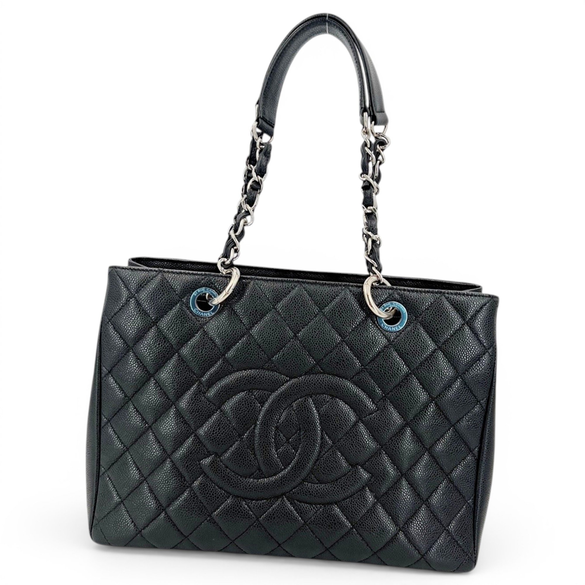 Grand shopping leather tote