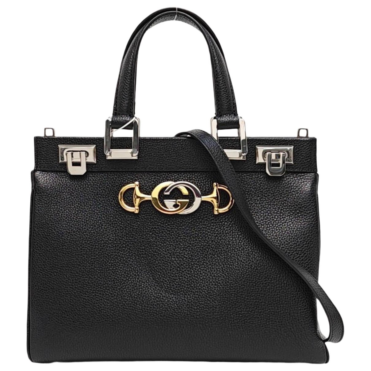 Zumi leather handbag