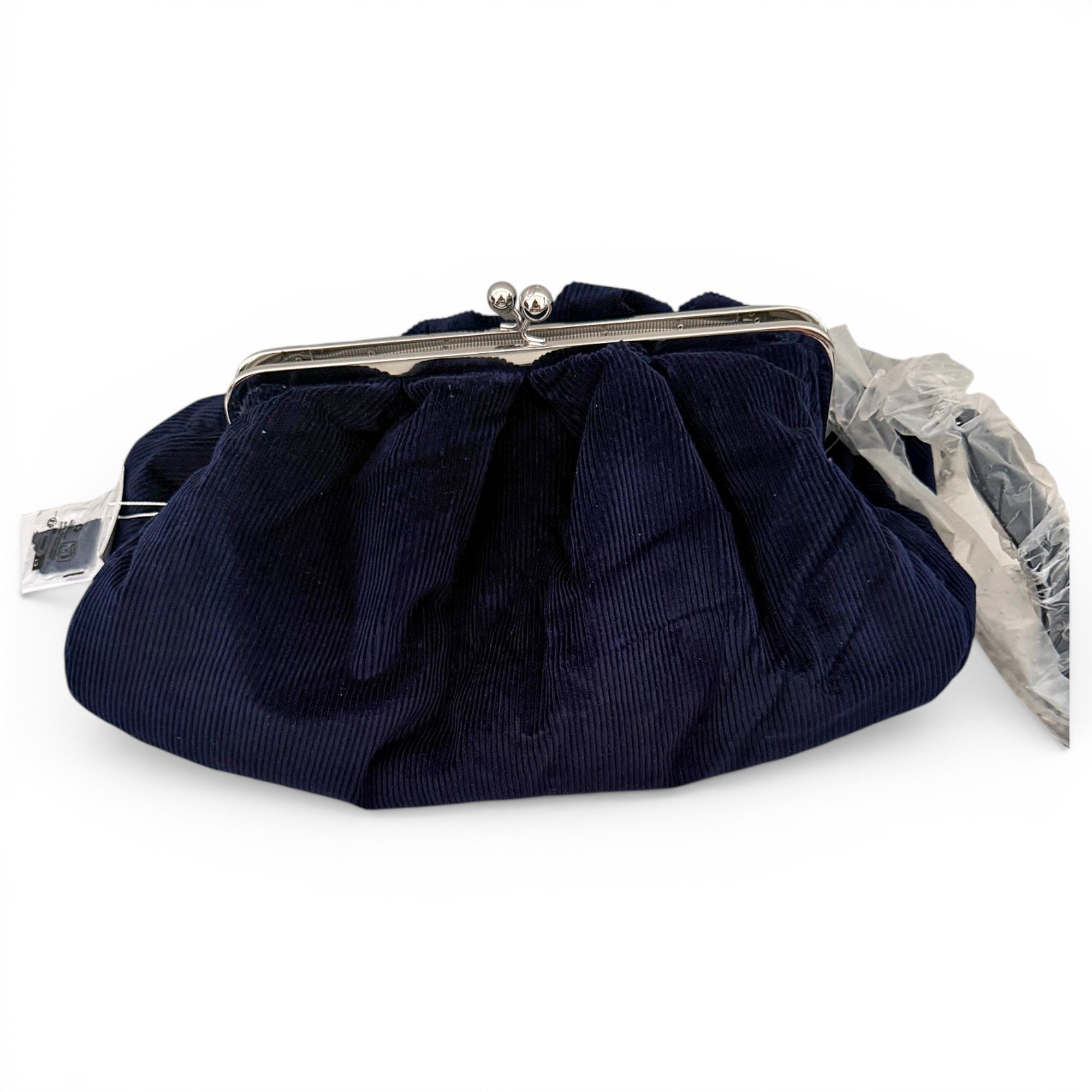 Max Mara Atelier cloth clutch bag
