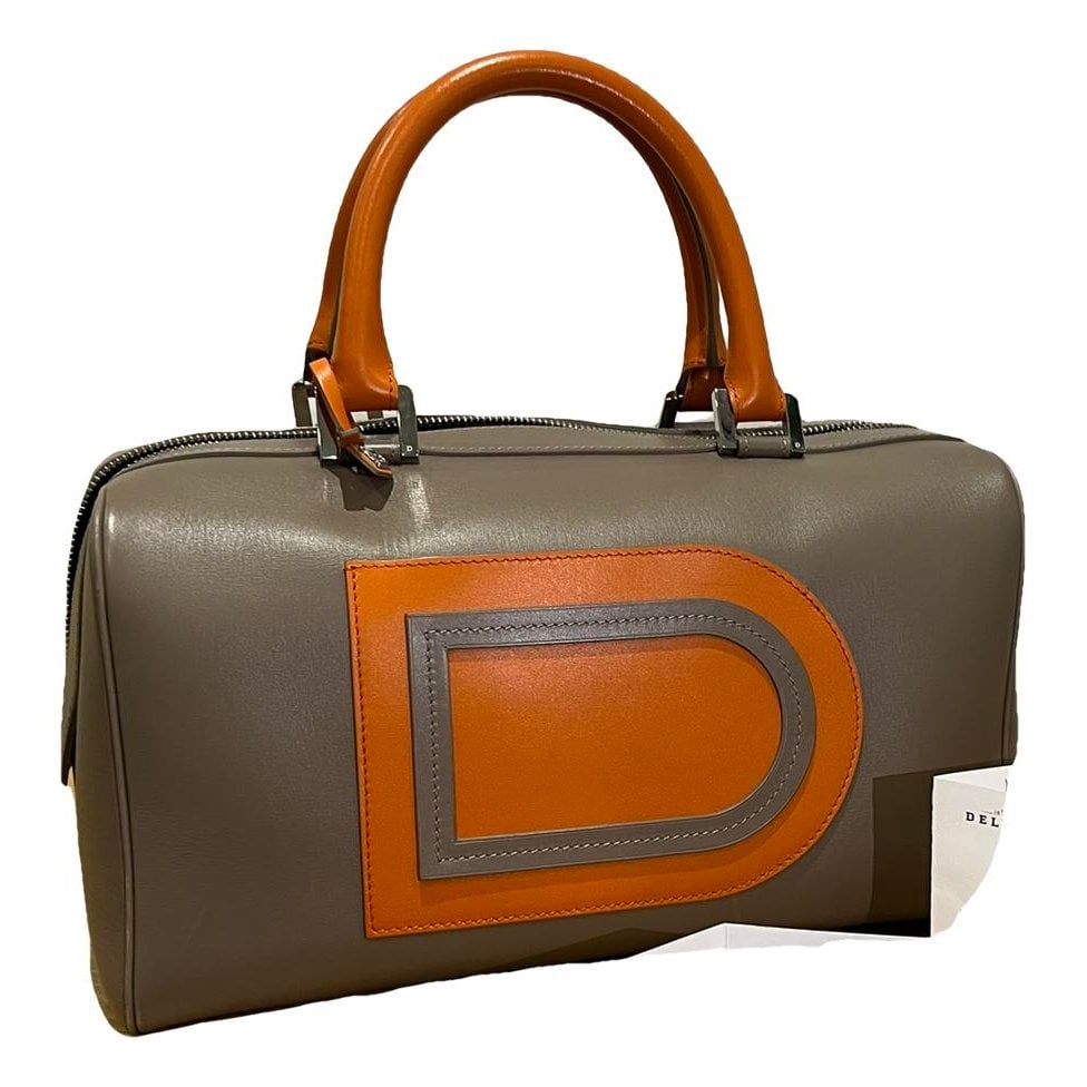 Cool Box leather handbag