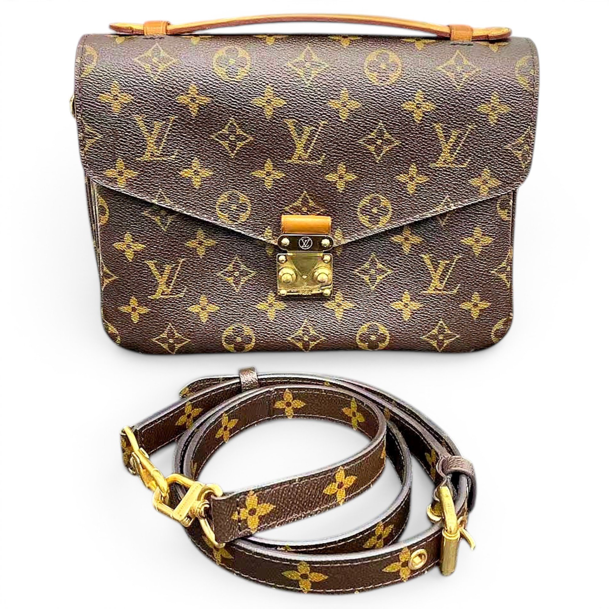 Metis leather crossbody bag