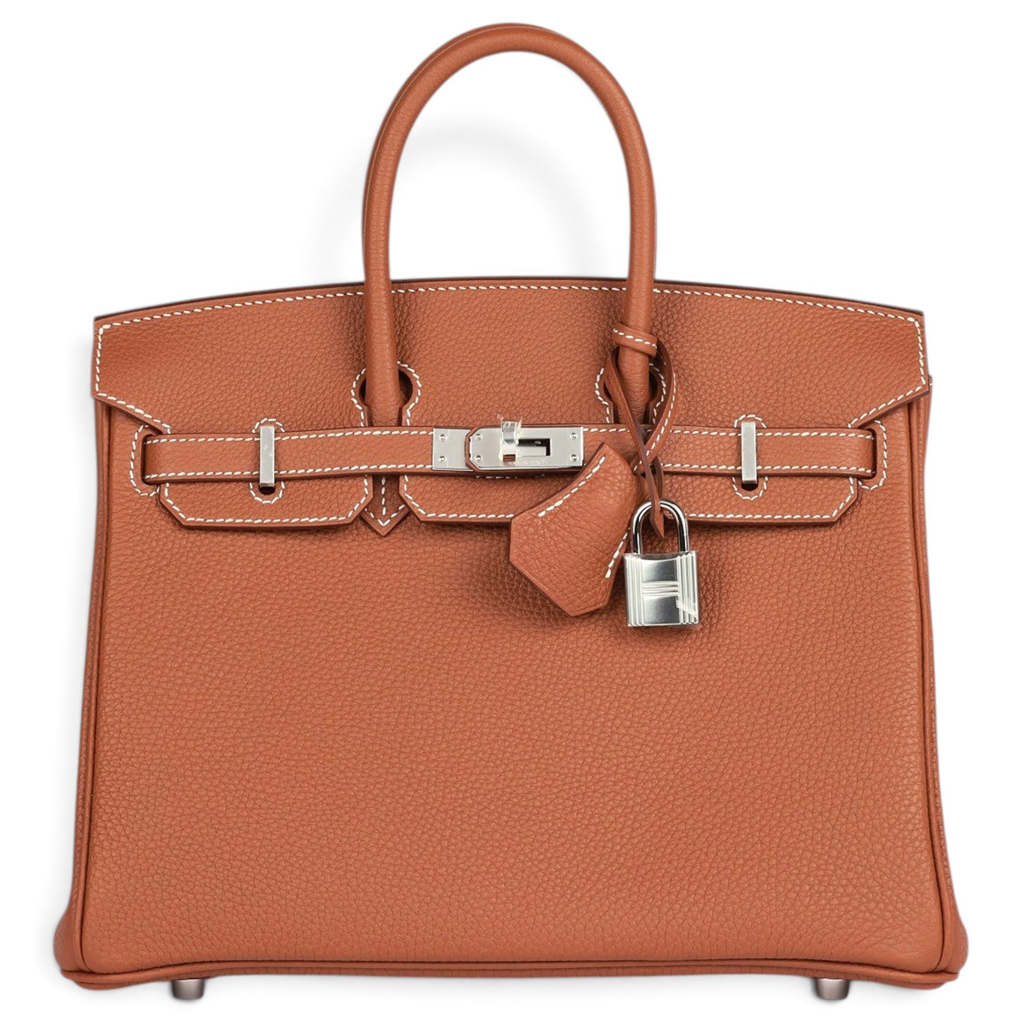 Birkin 25 leather tote