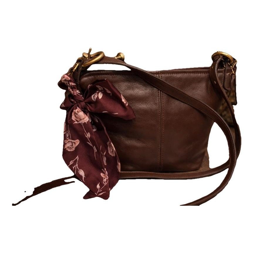 Leather crossbody bag