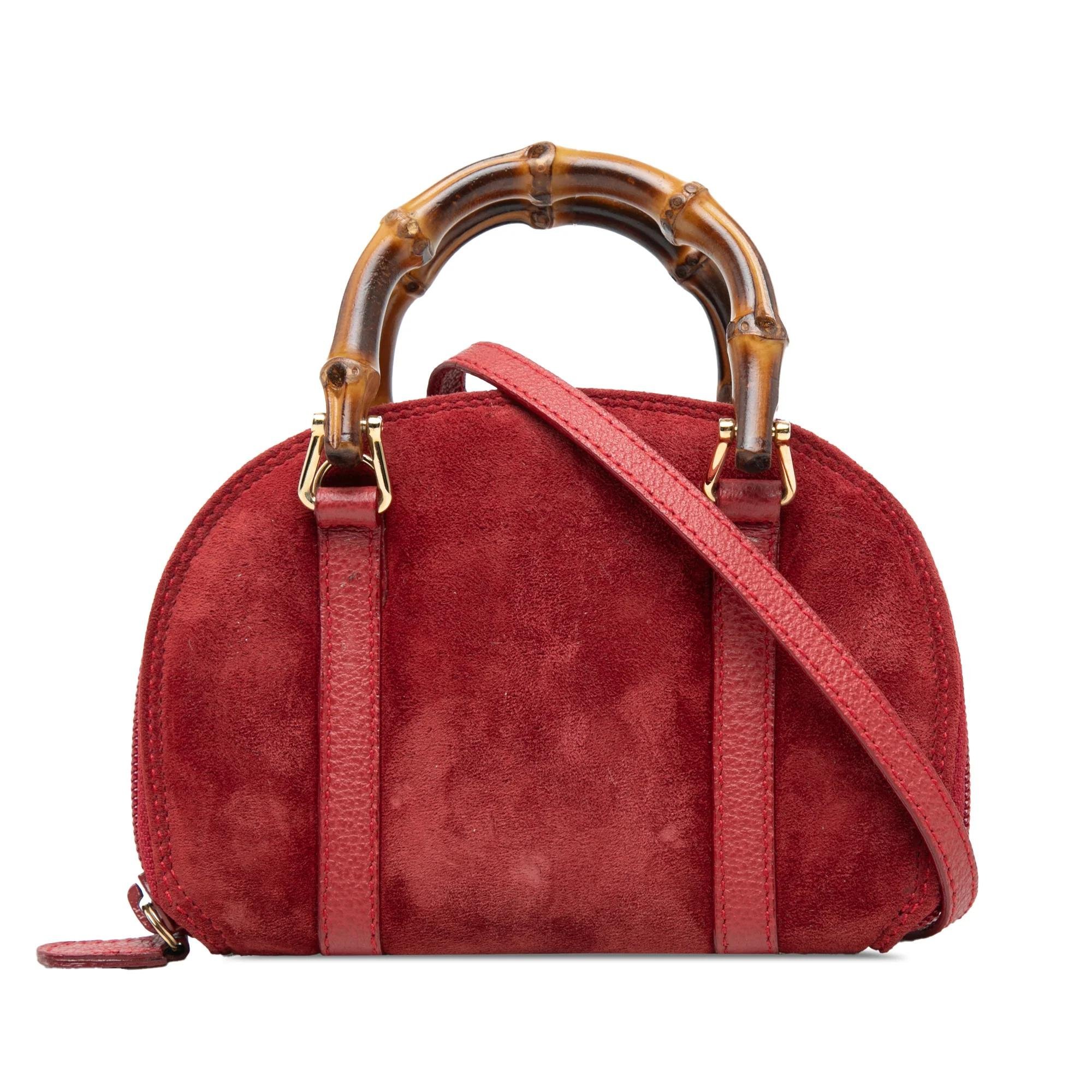 Bamboo leather satchel