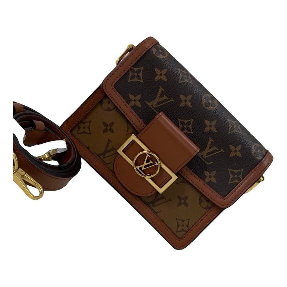 Dauphine Mini leather handbag