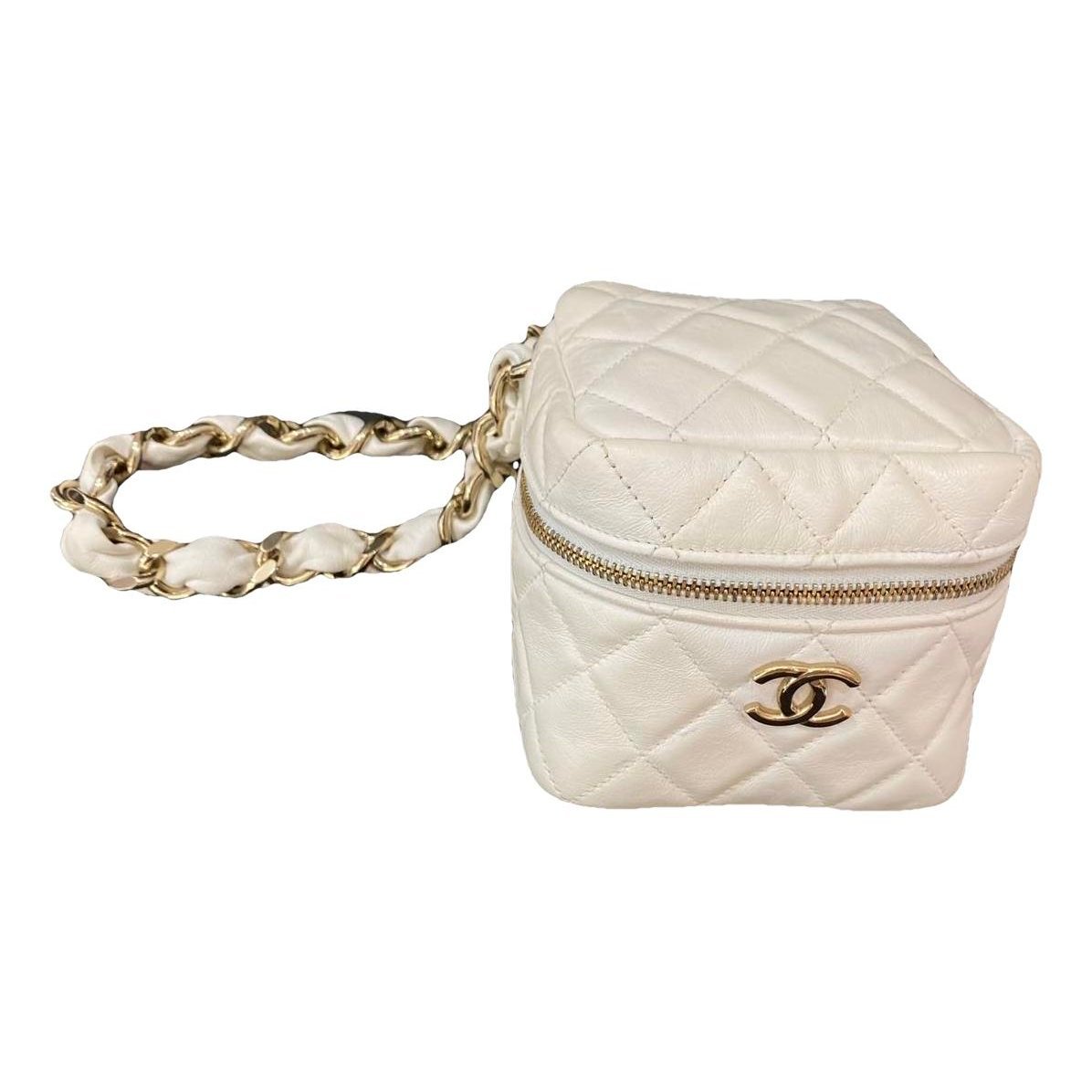 Trendy CC Vanity leather handbag