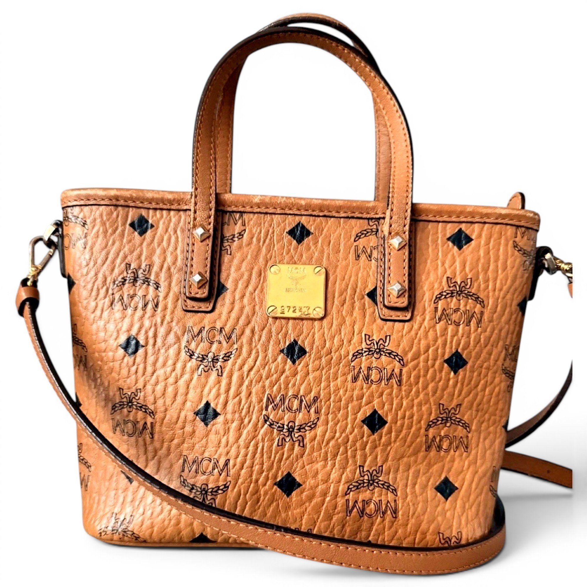 Leather crossbody bag