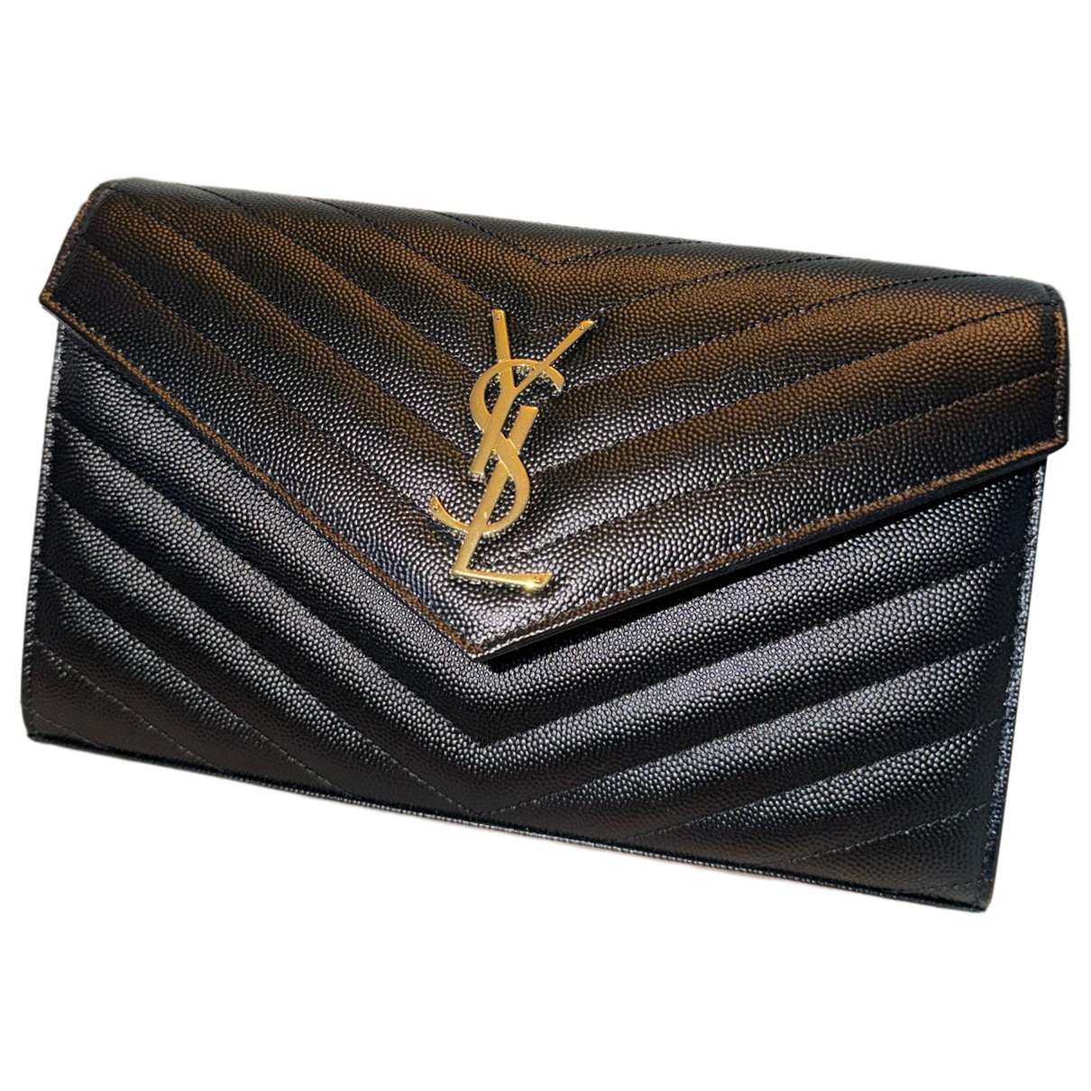 Cassandre leather clutch bag