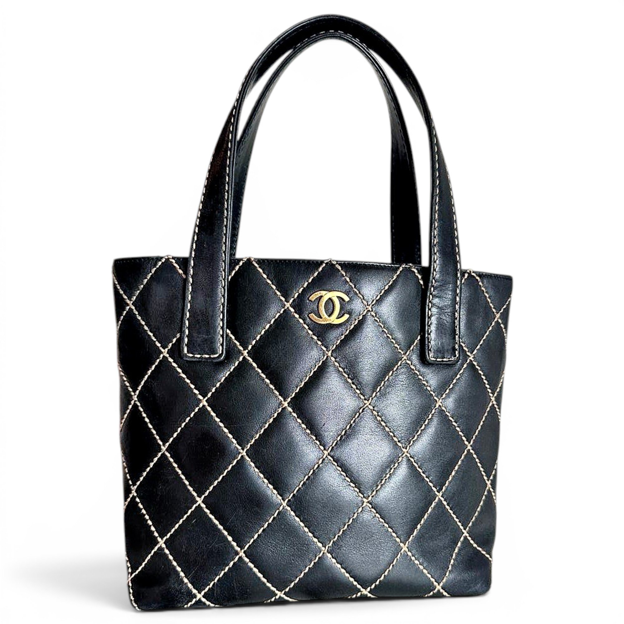 Wild Stitch leather tote