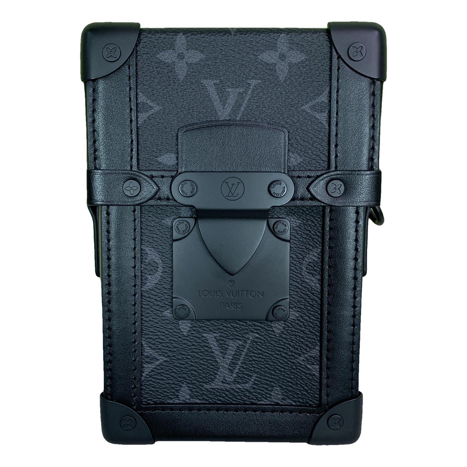 Pochette Trunk Verticale leather crossbody bag