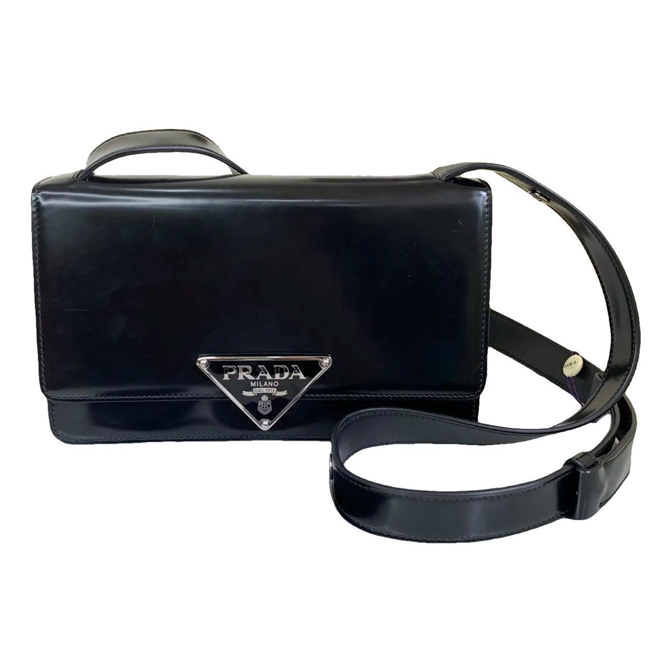 Leather crossbody bag