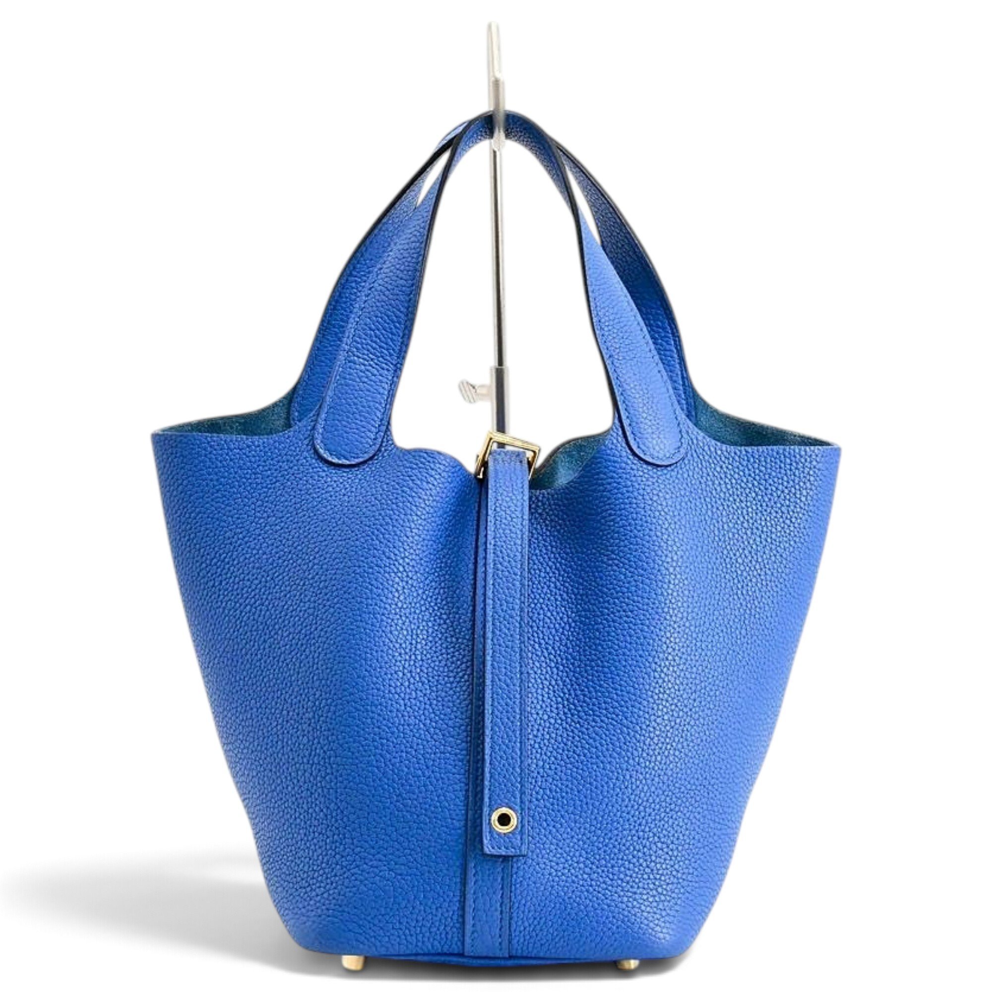 Picotin leather handbag