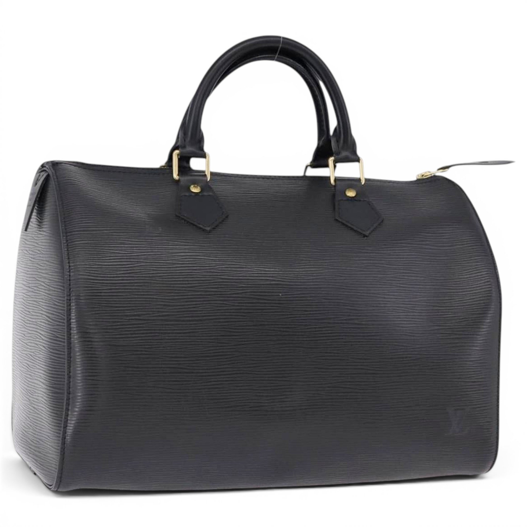 Speedy leather bowling bag