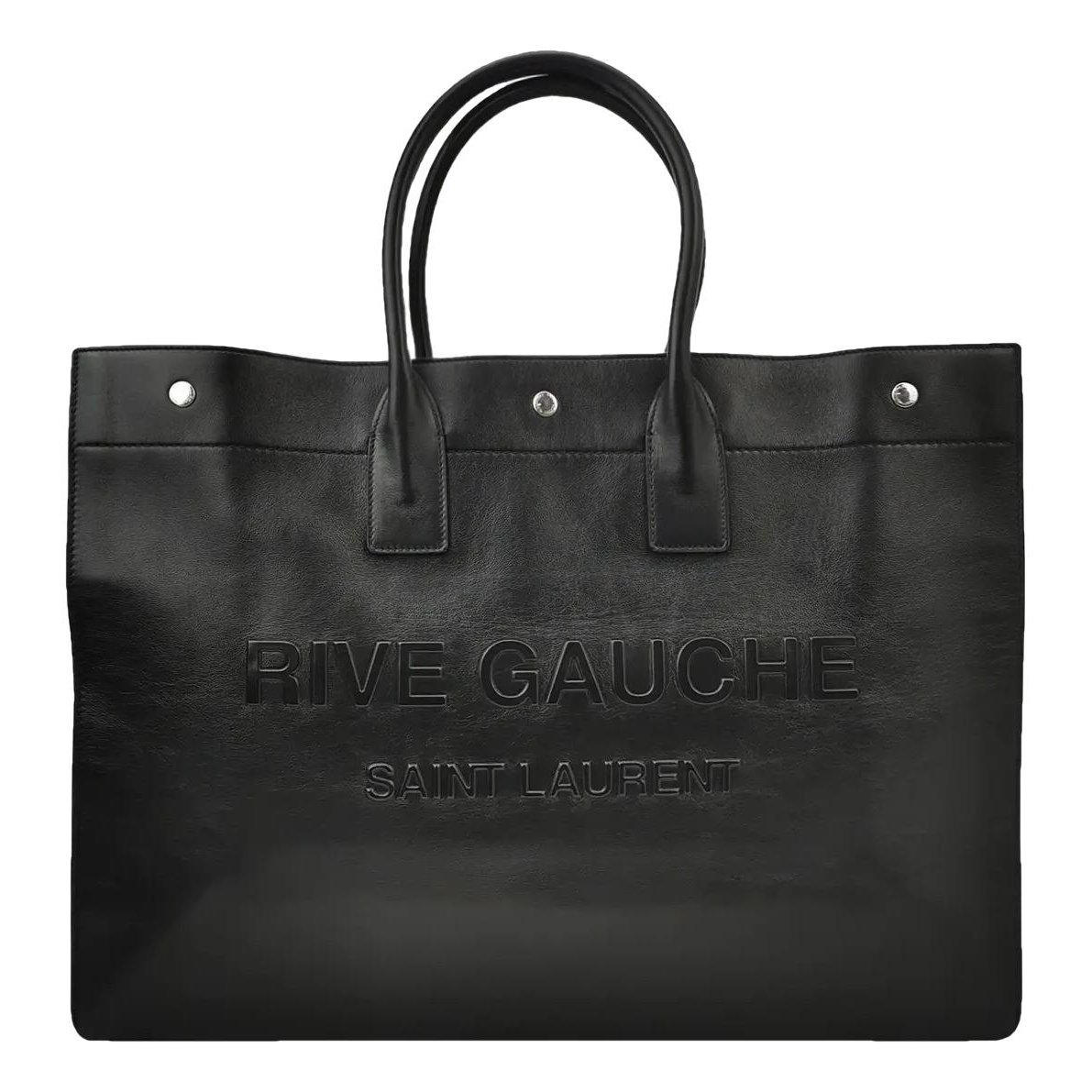 Rive Gauche leather tote