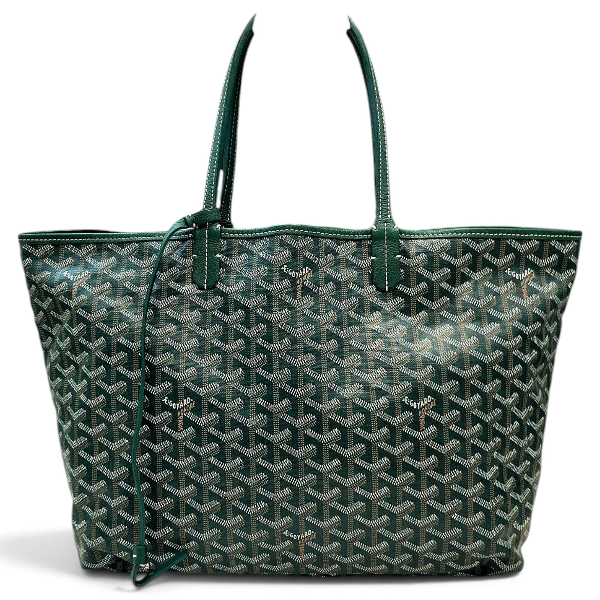 Goyard Saint-Louis leather tote