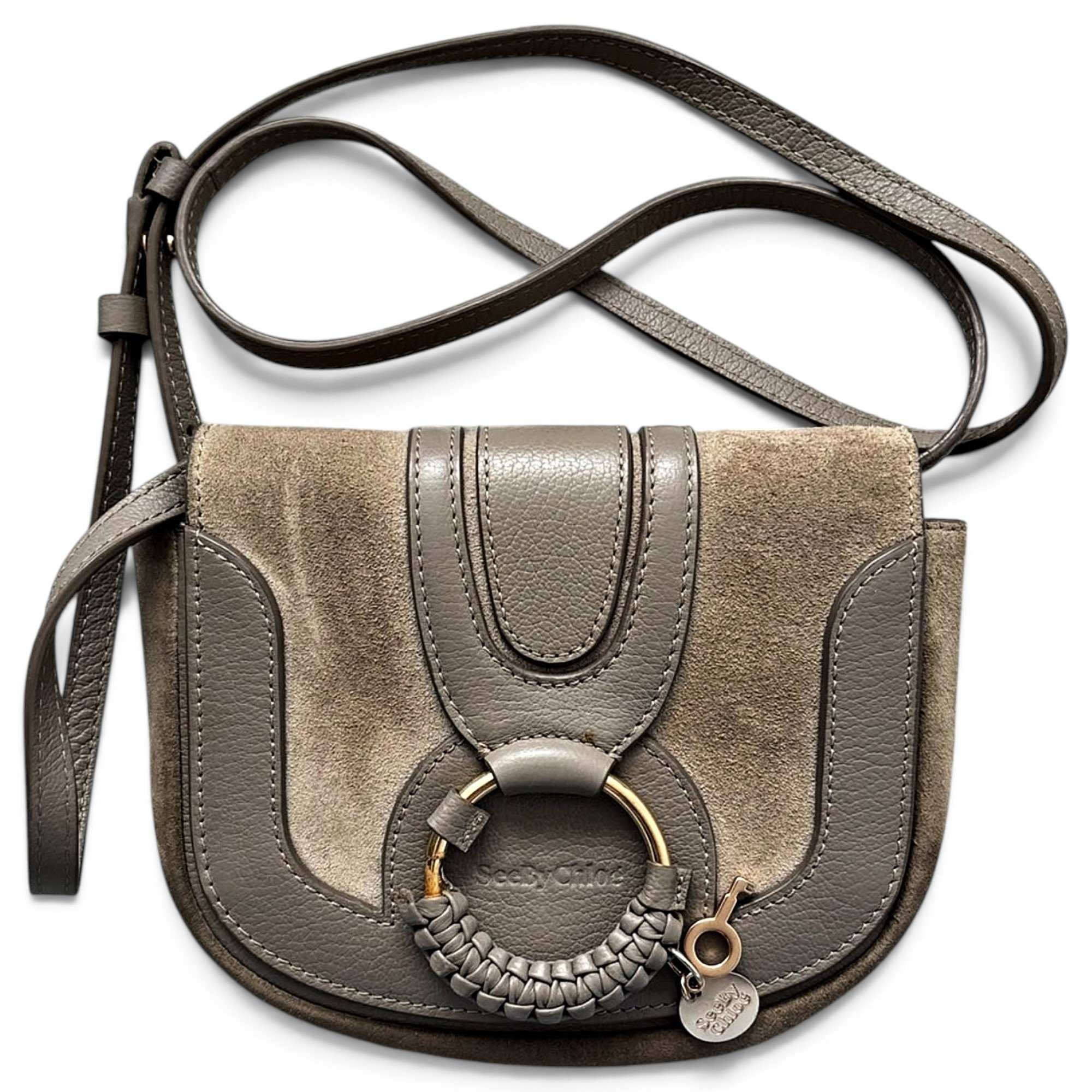 Leather crossbody bag