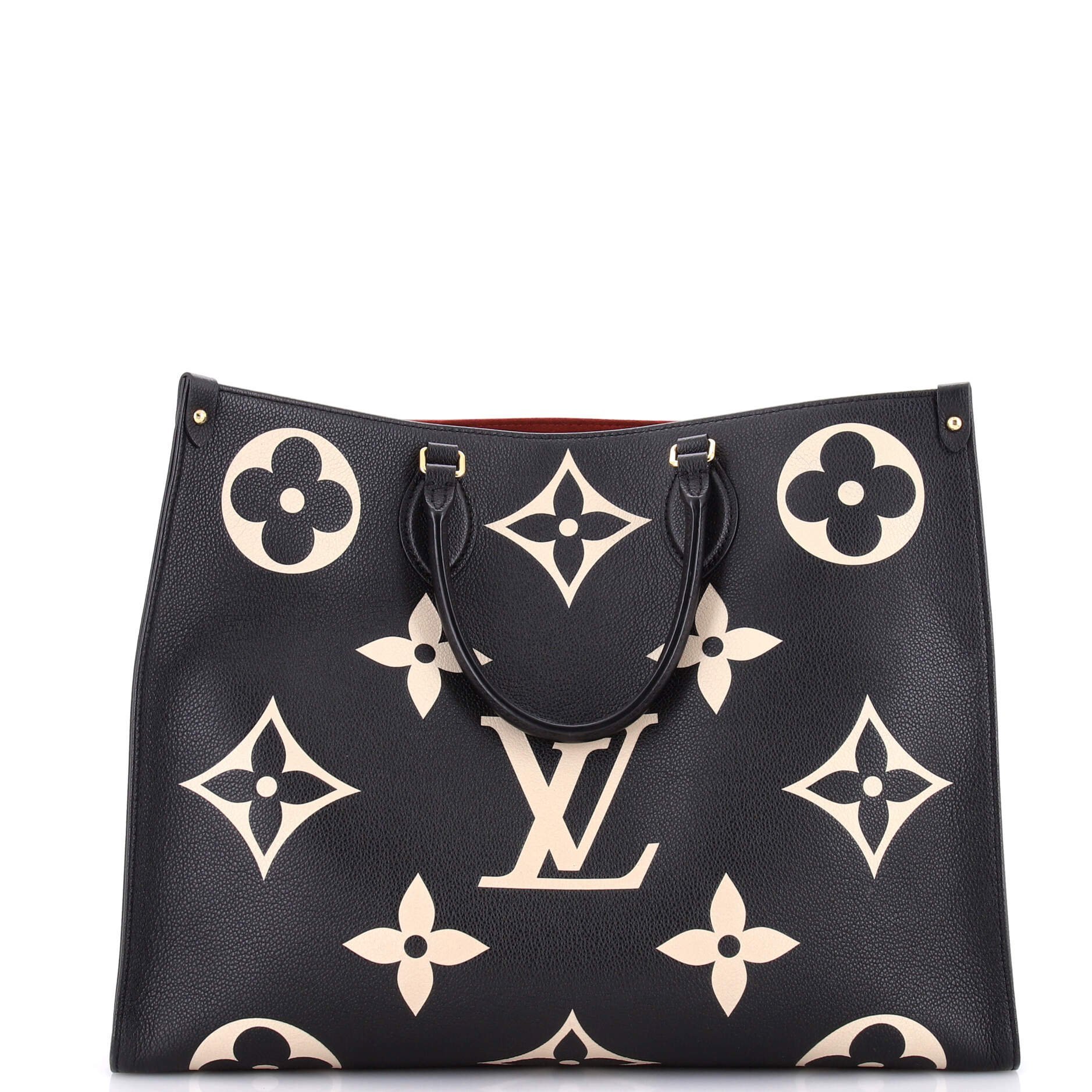 Leather tote