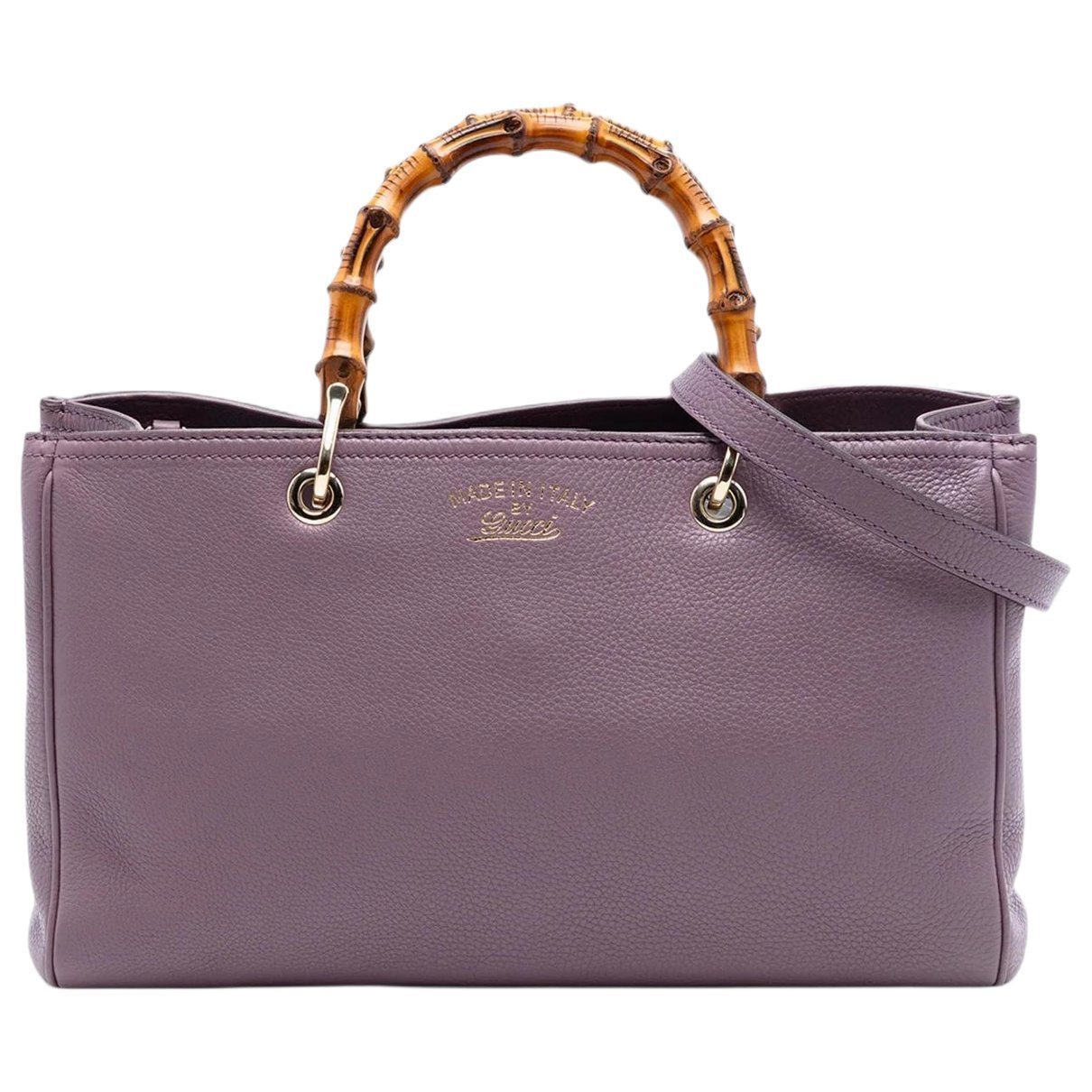 Bamboo leather satchel