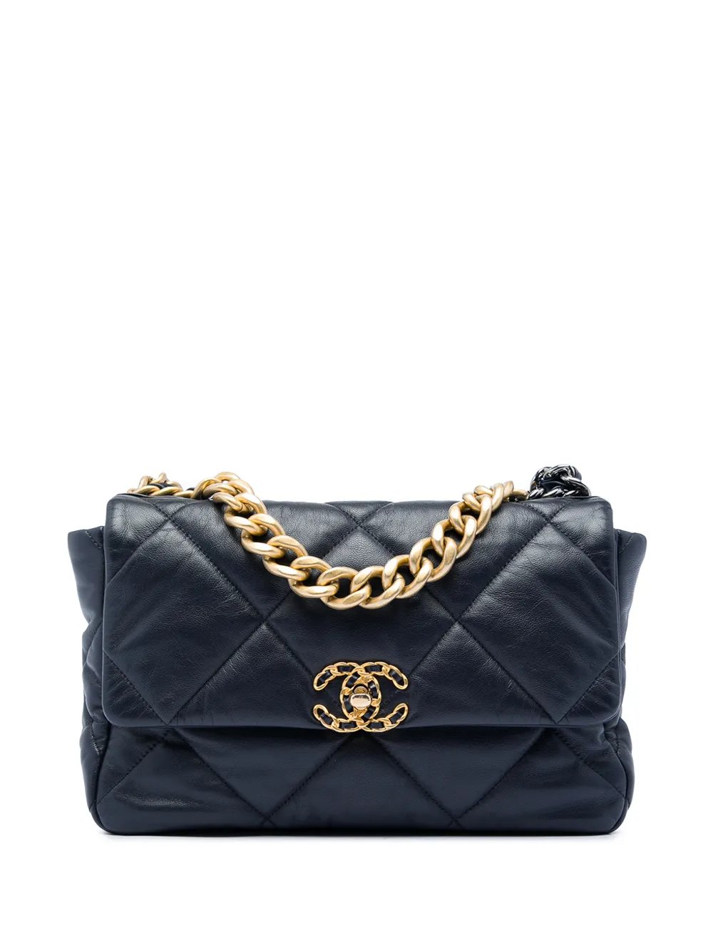 2020 Large Lambskin 19 Flap satchel