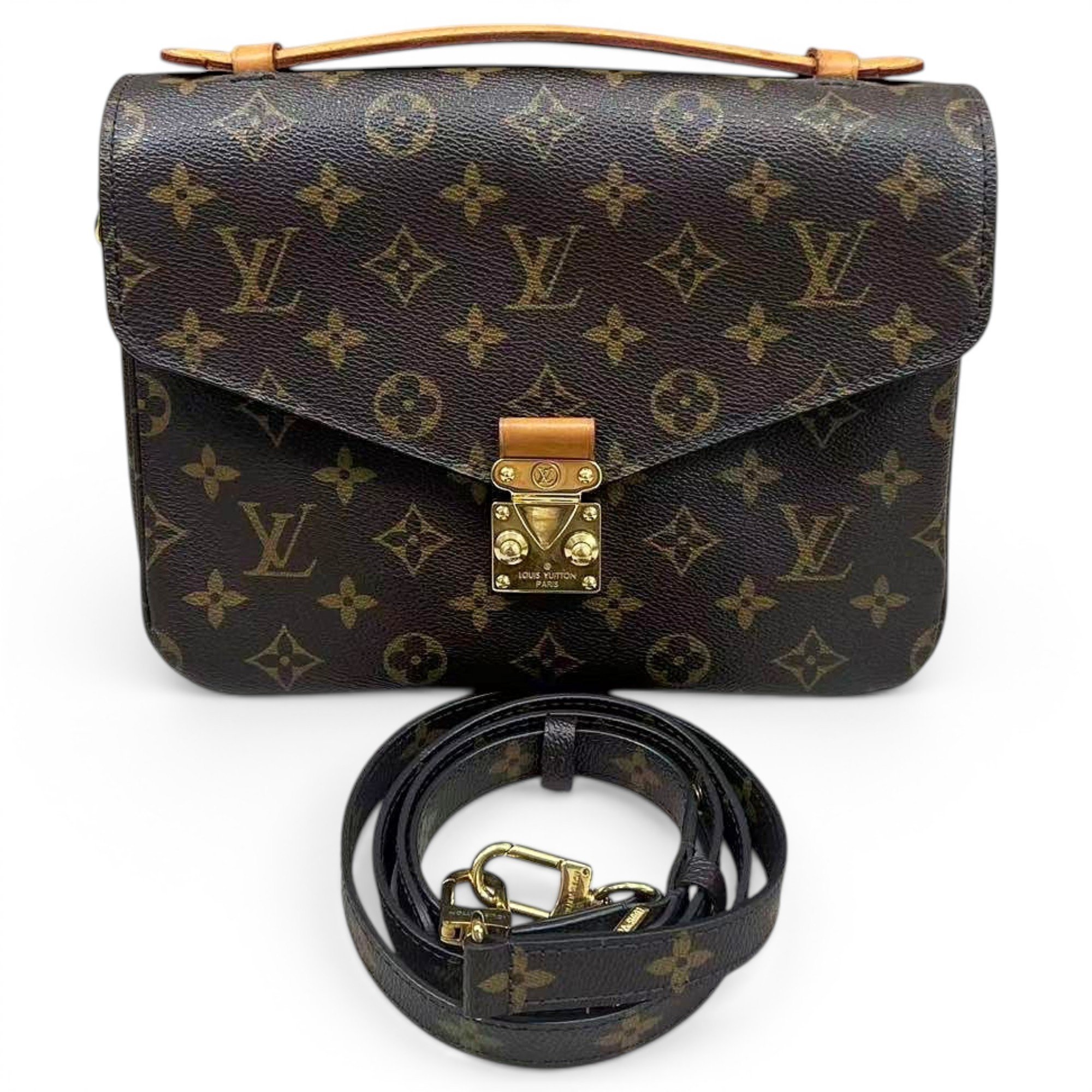 Metis leather crossbody bag