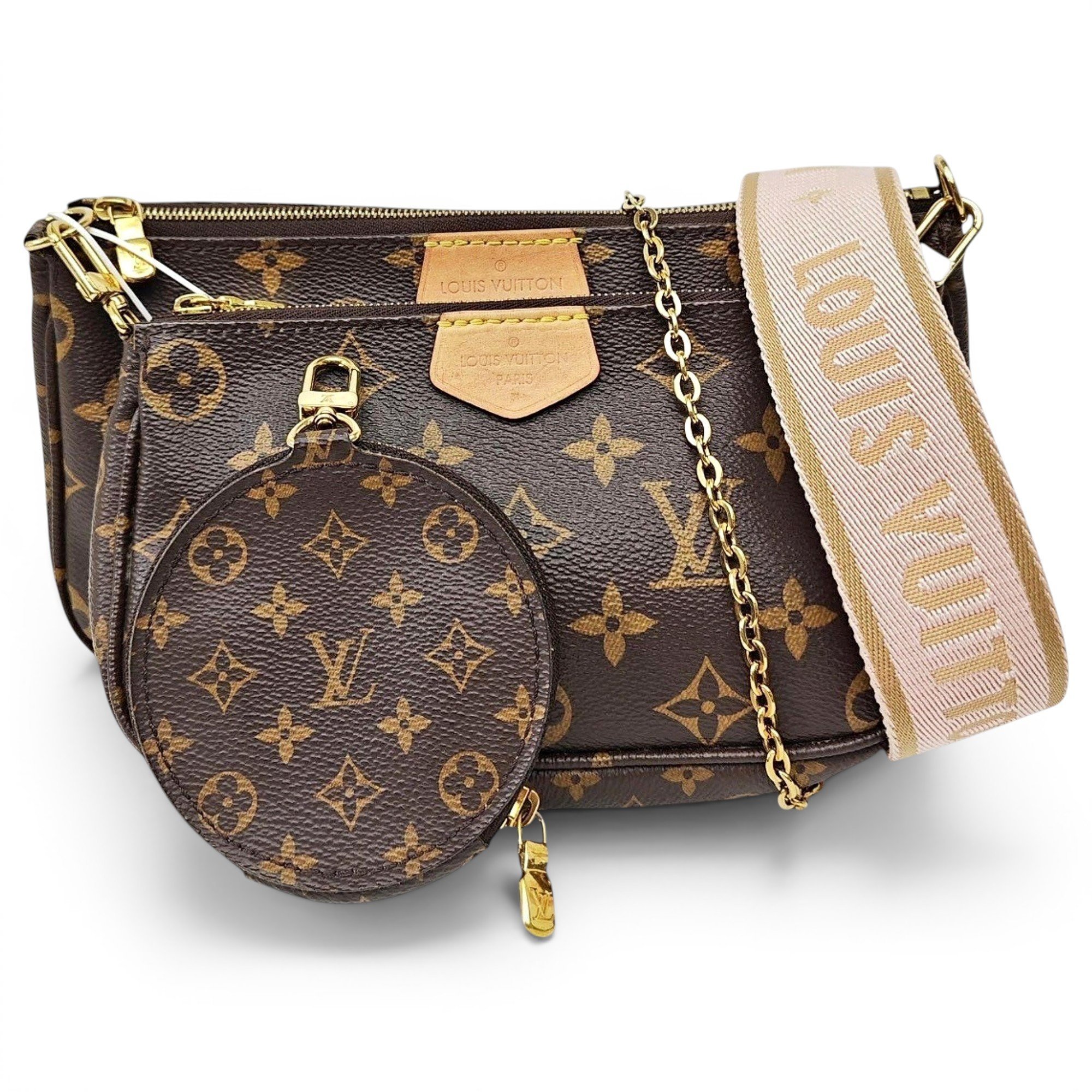 Multi Pochette Accessoires leather handbag