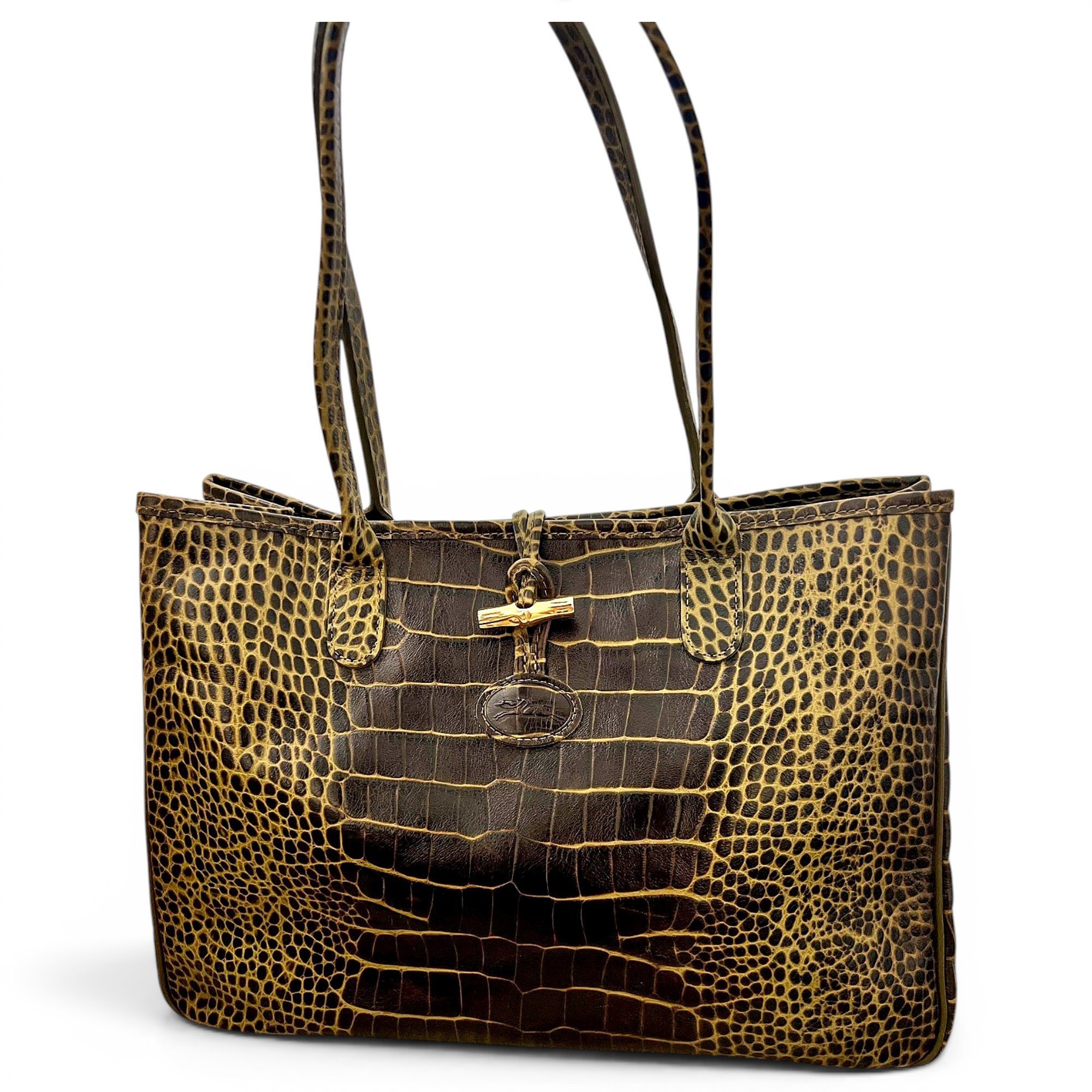 Roseau leather handbag