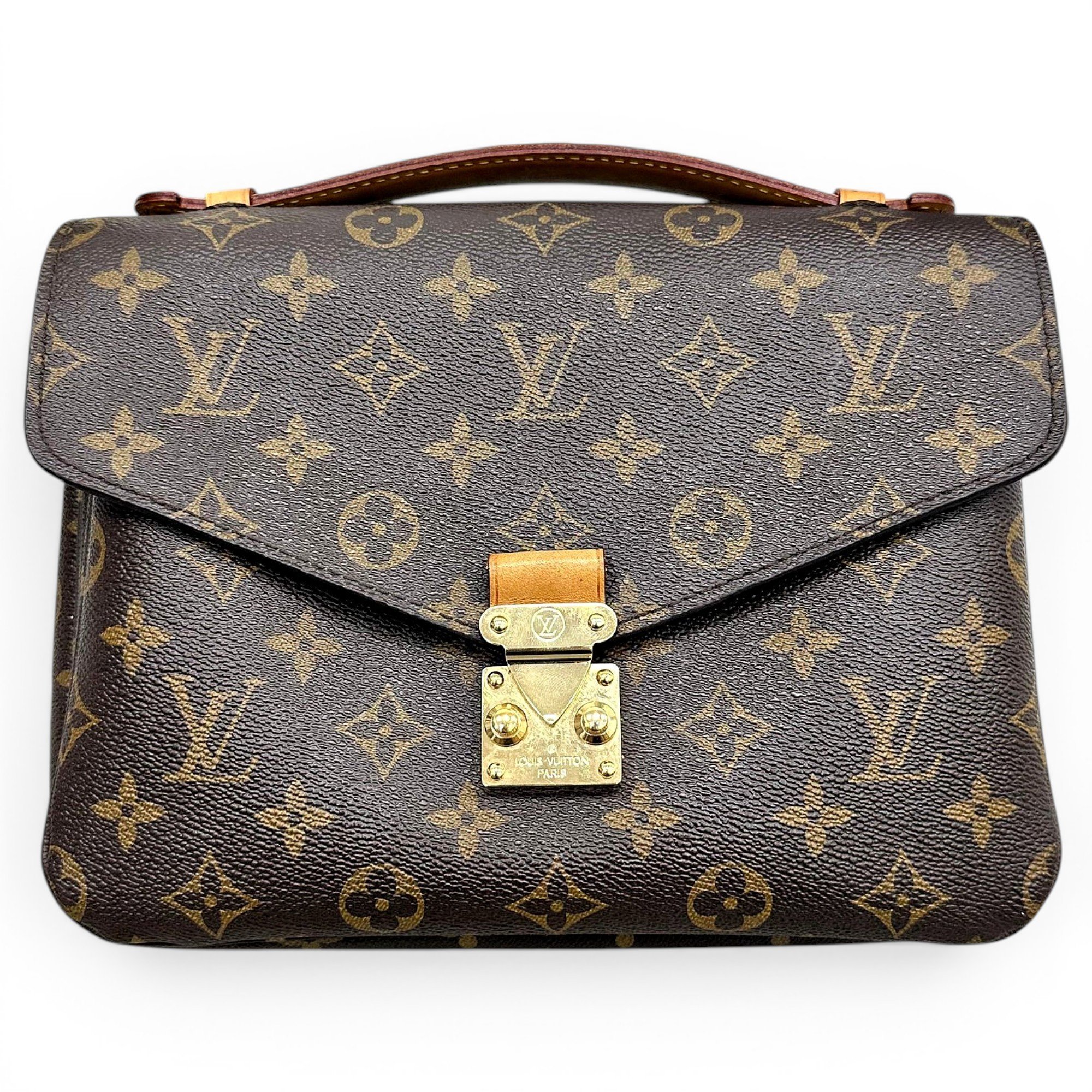 Metis leather handbag