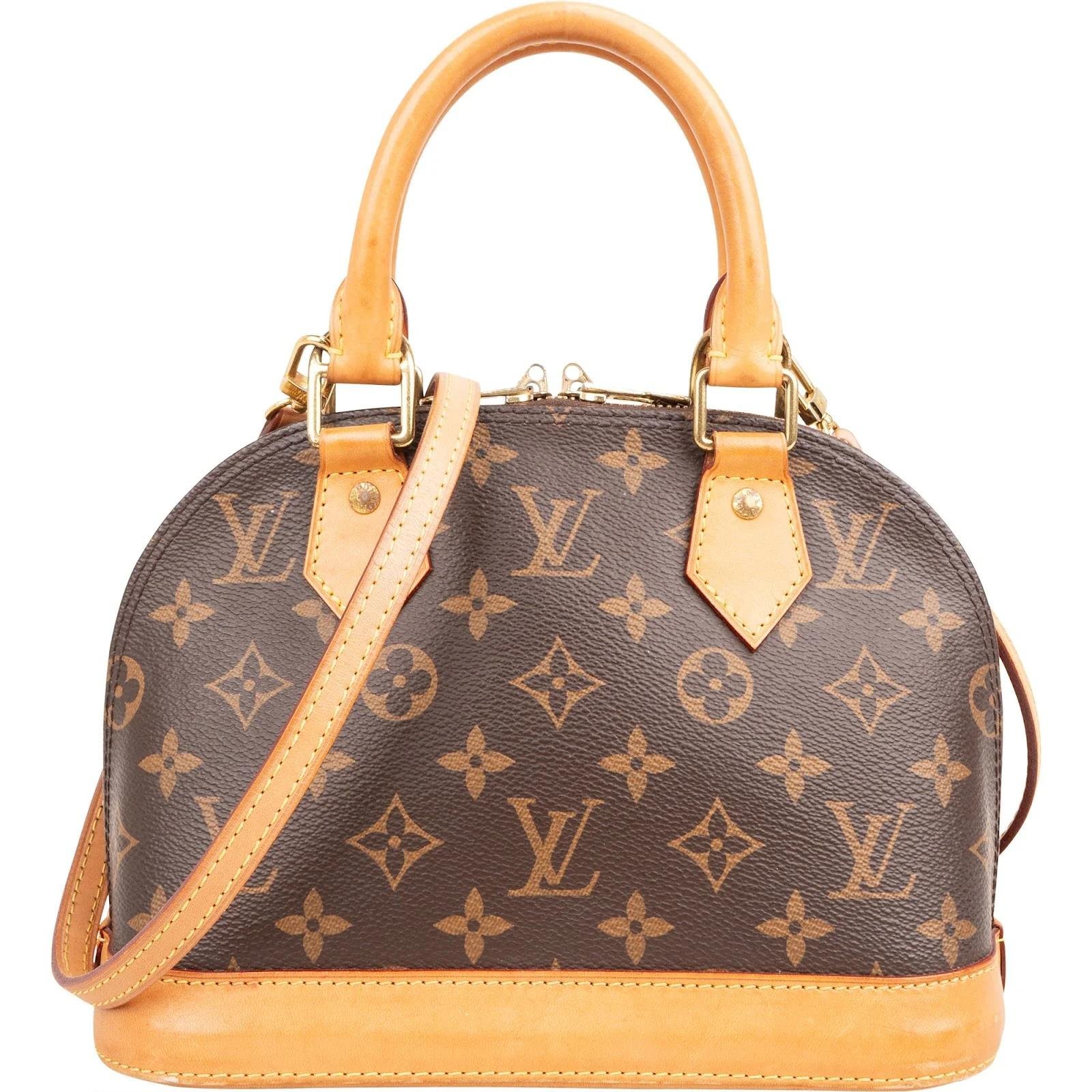 Alma leather handbag
