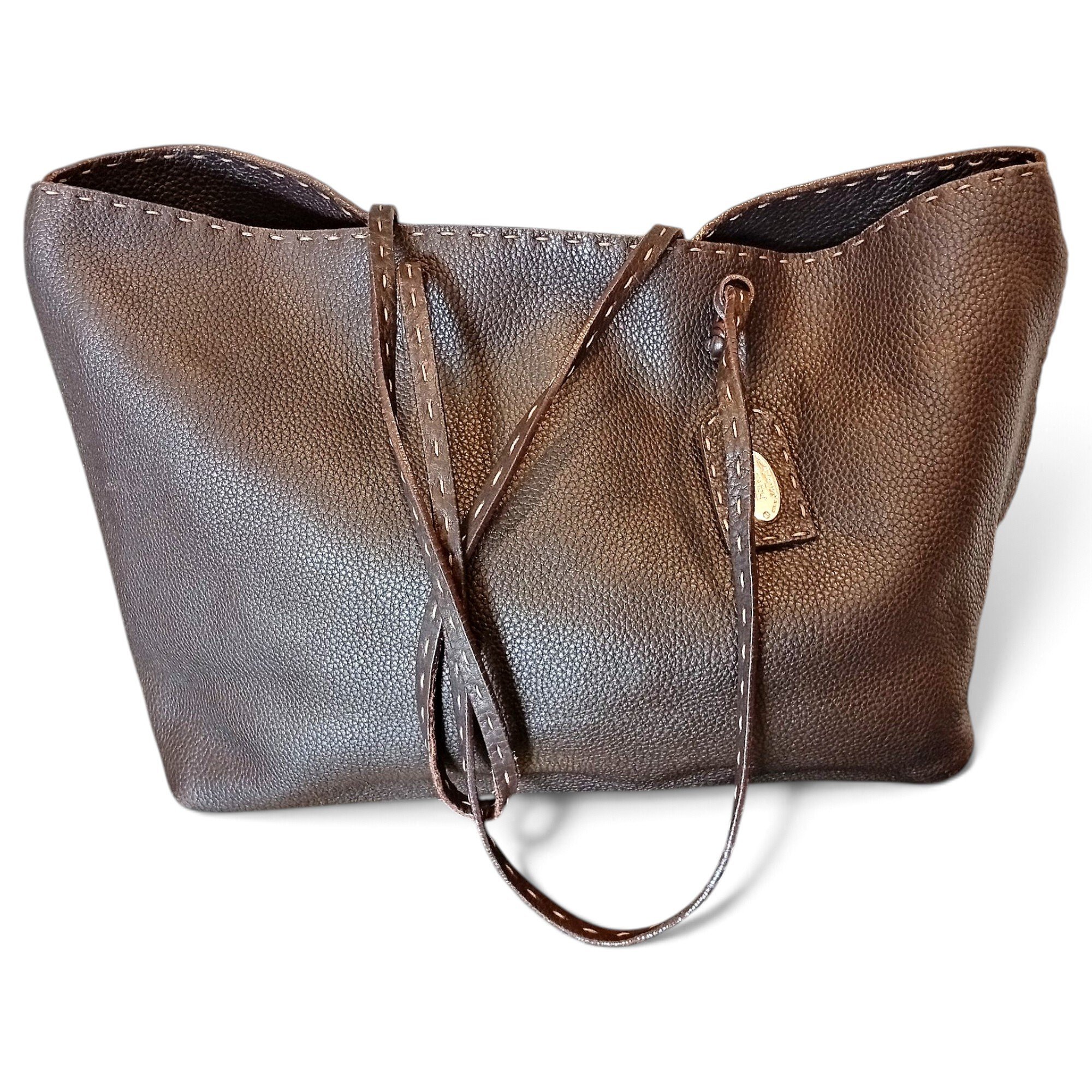 Leather handbag