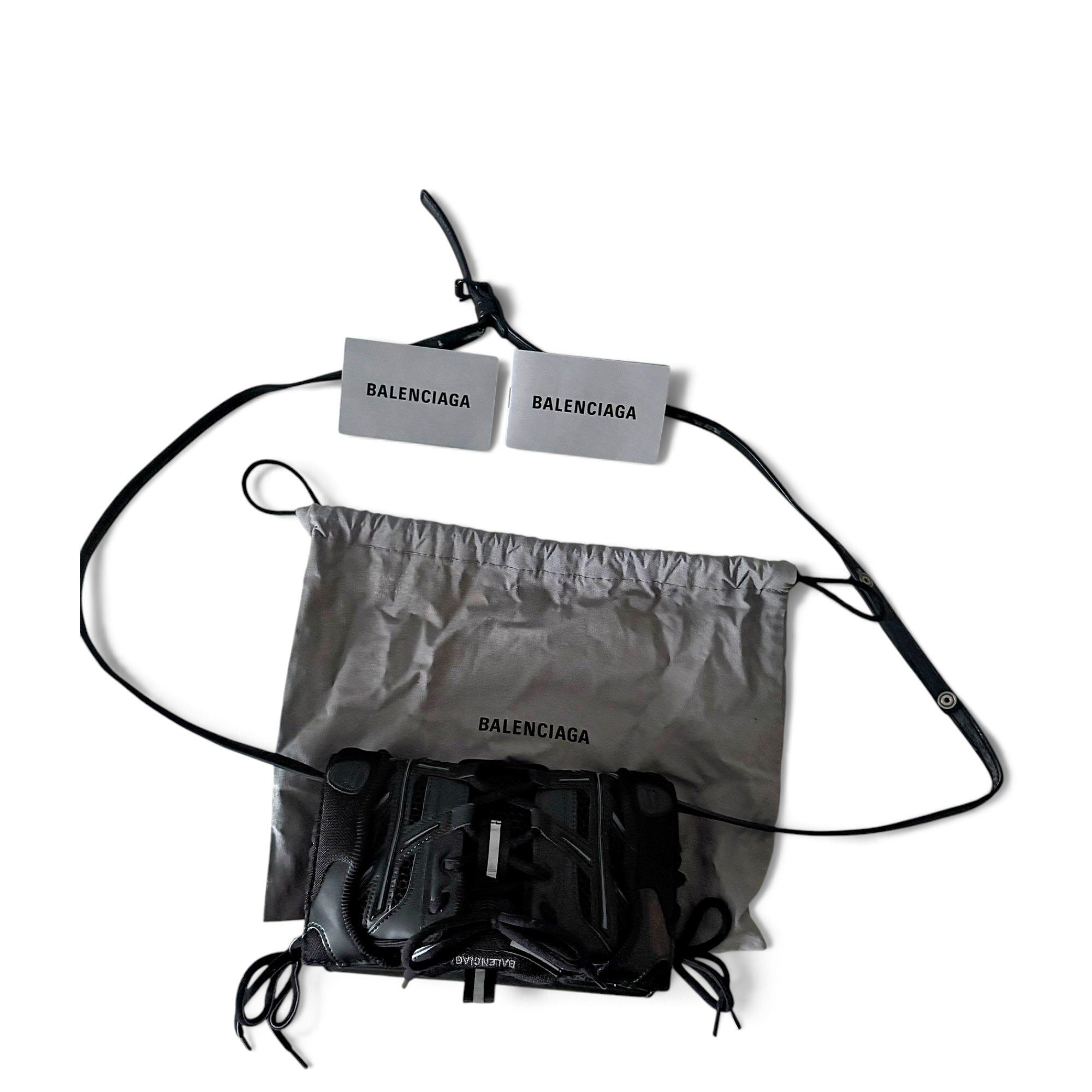 Sneakerhead leather handbag