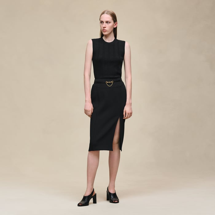 Noir Pencil Skirt