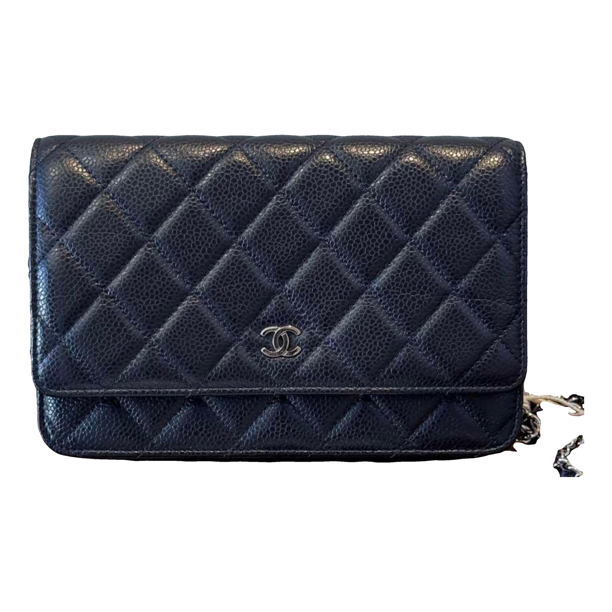Wallet On Chain Timeless/Classique leather crossbody bag
