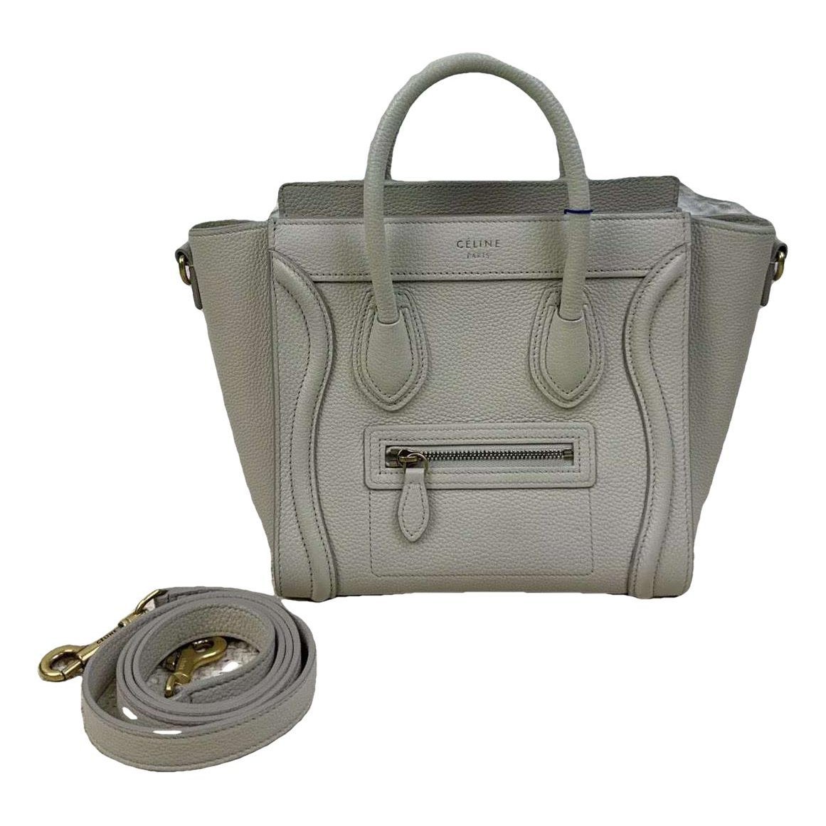 Nano Luggage leather handbag