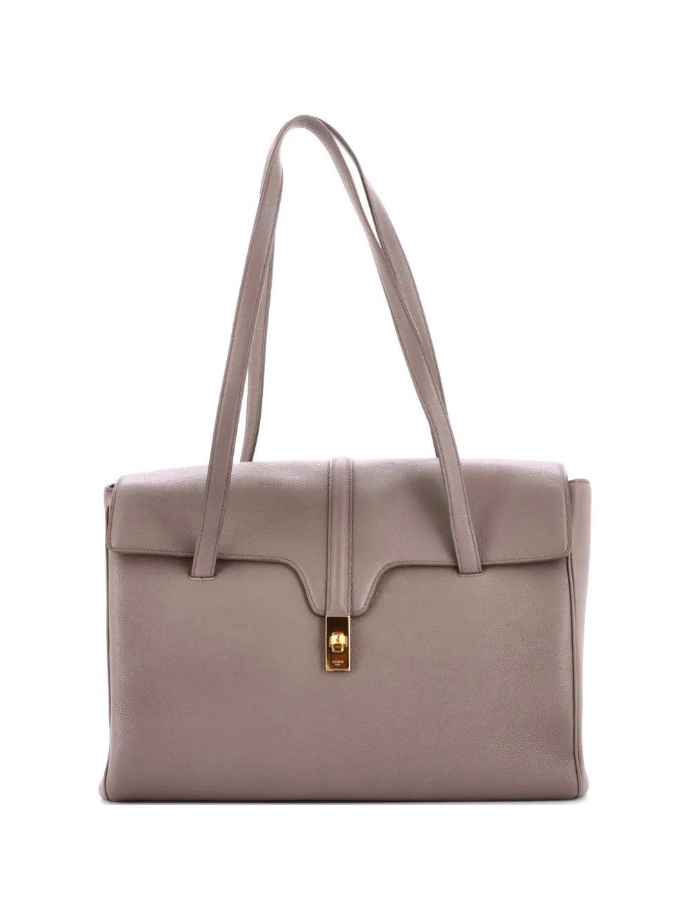 Soft 16 Bag Grained Calfskin Large shoulder bag