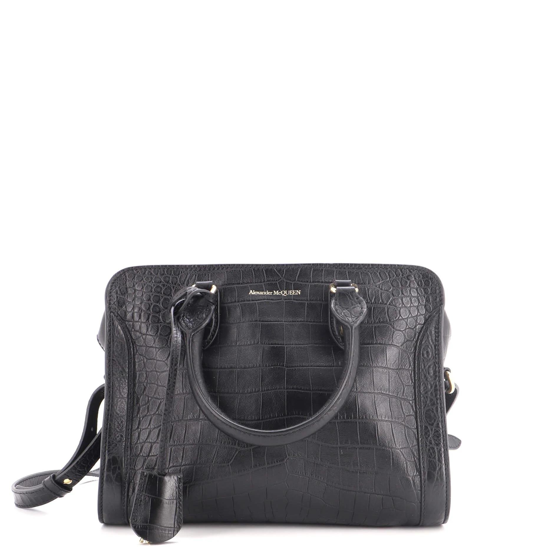 Leather satchel
