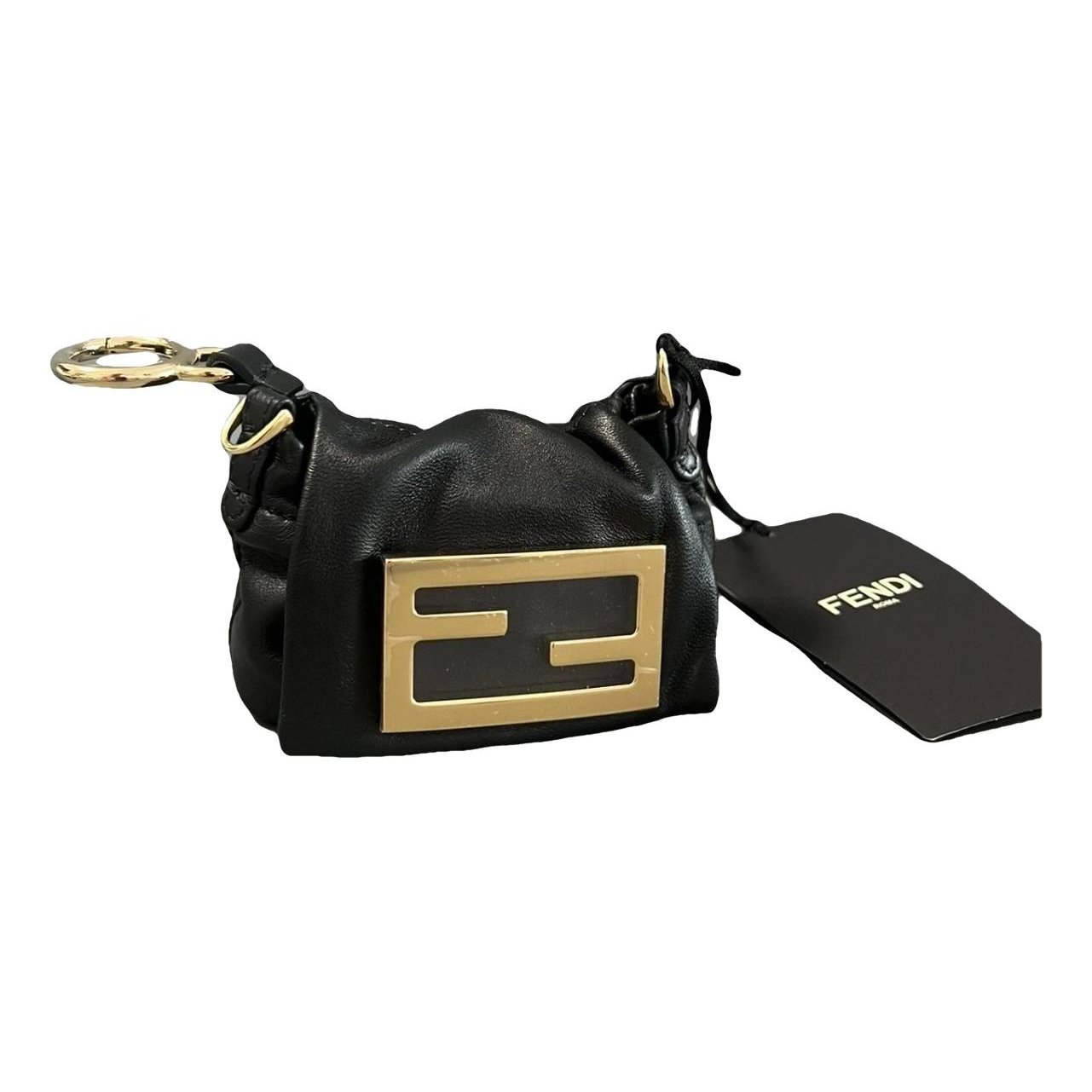 Baguette leather handbag