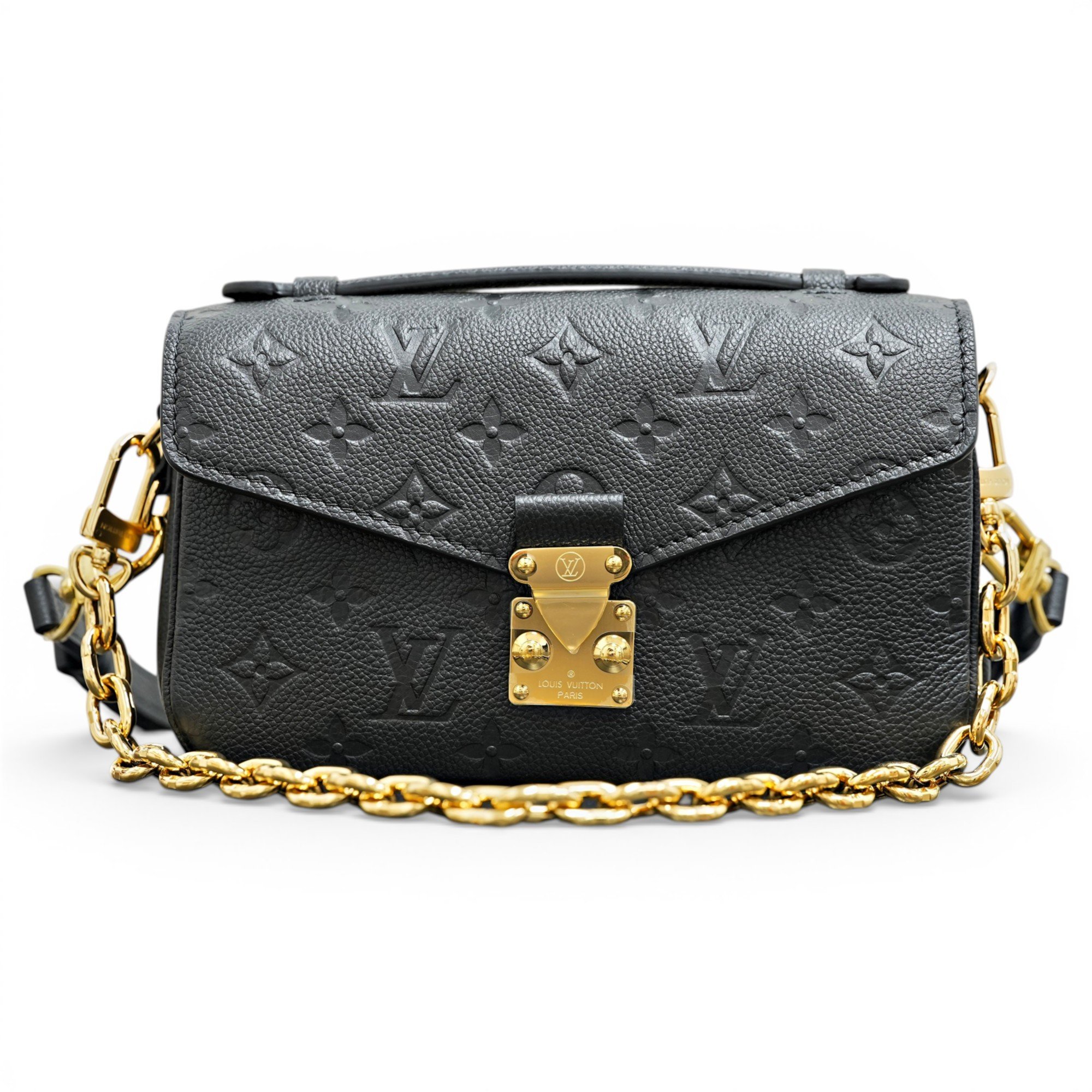 Metis East West leather crossbody bag